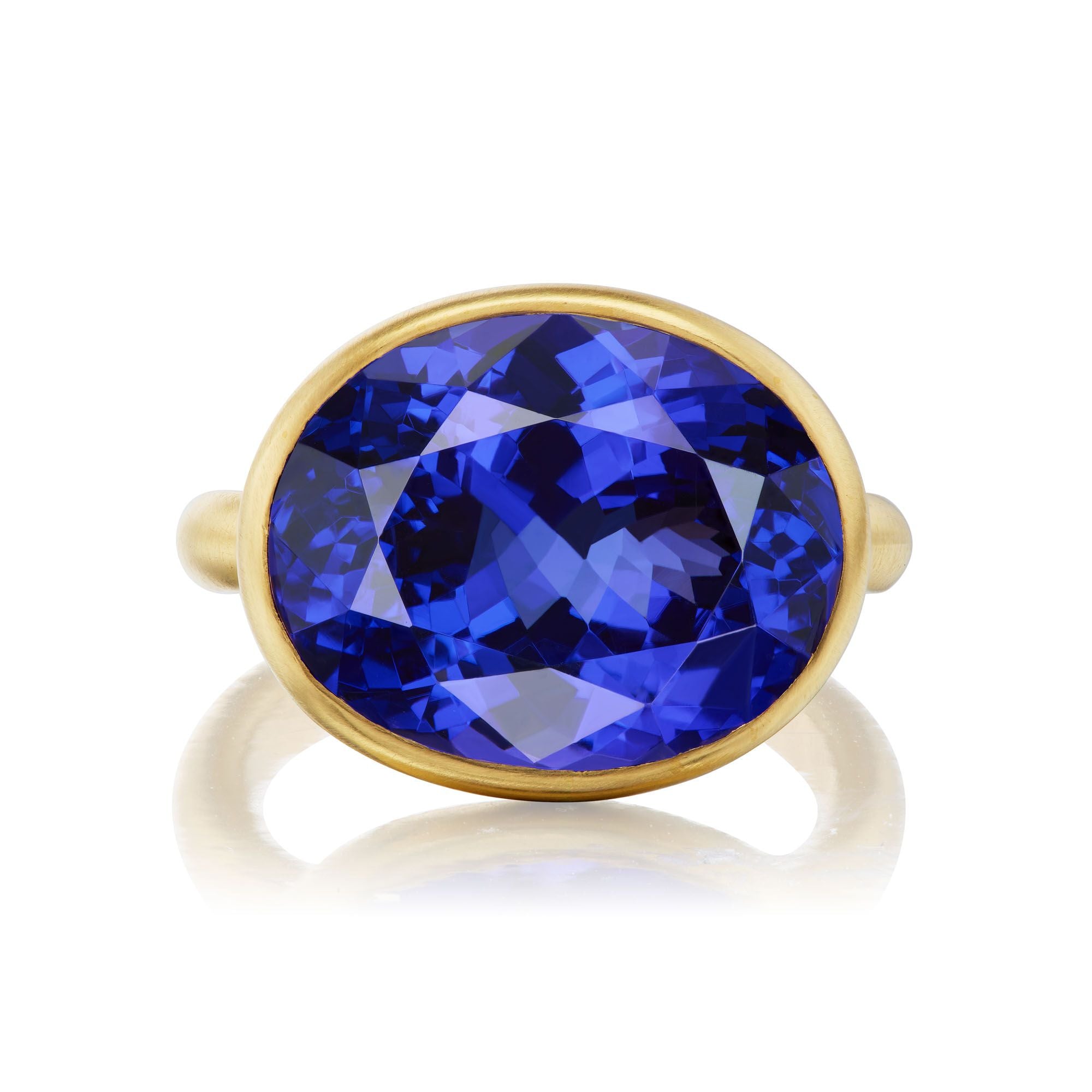 Tanzanite Princess Ring