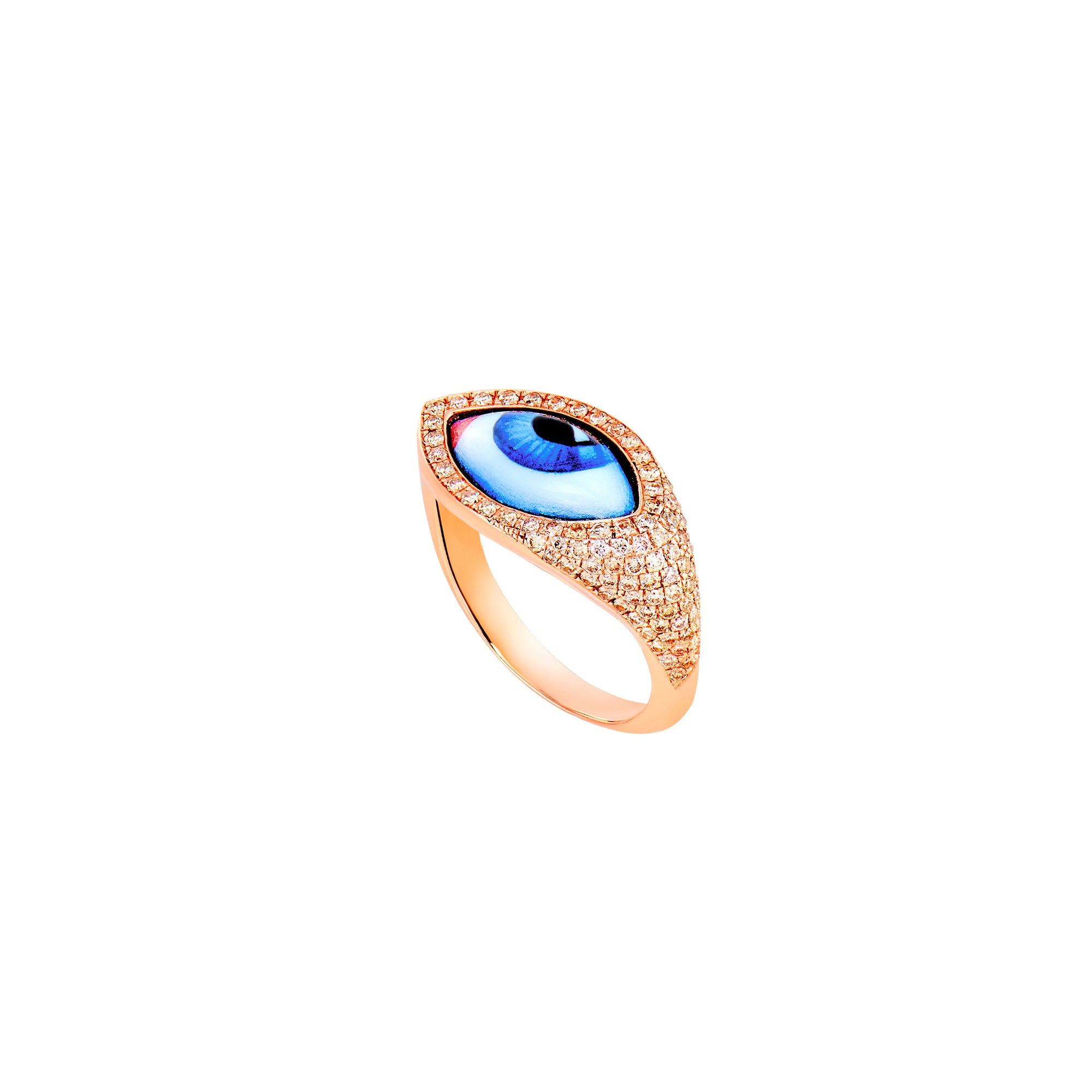 Petit Bleu Chevalier Diamond Ring