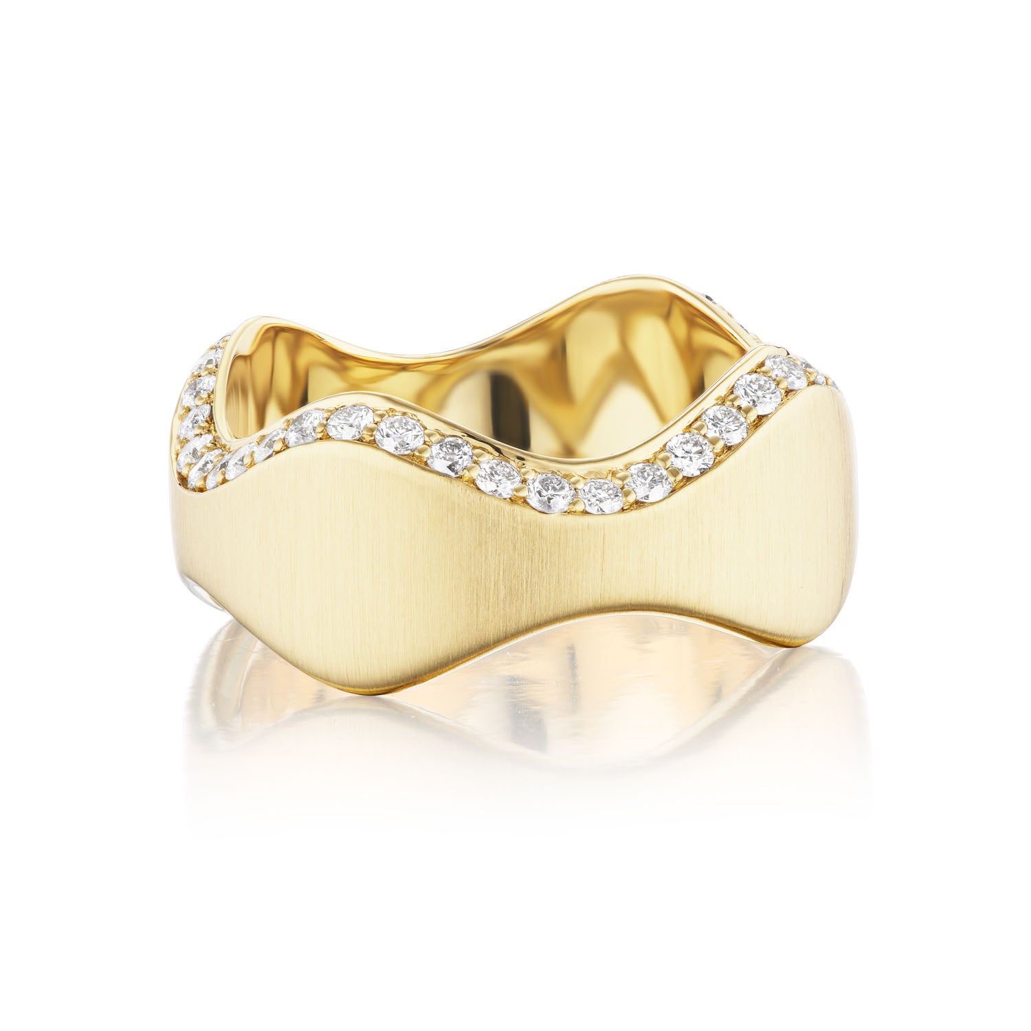 Double Curve Ring