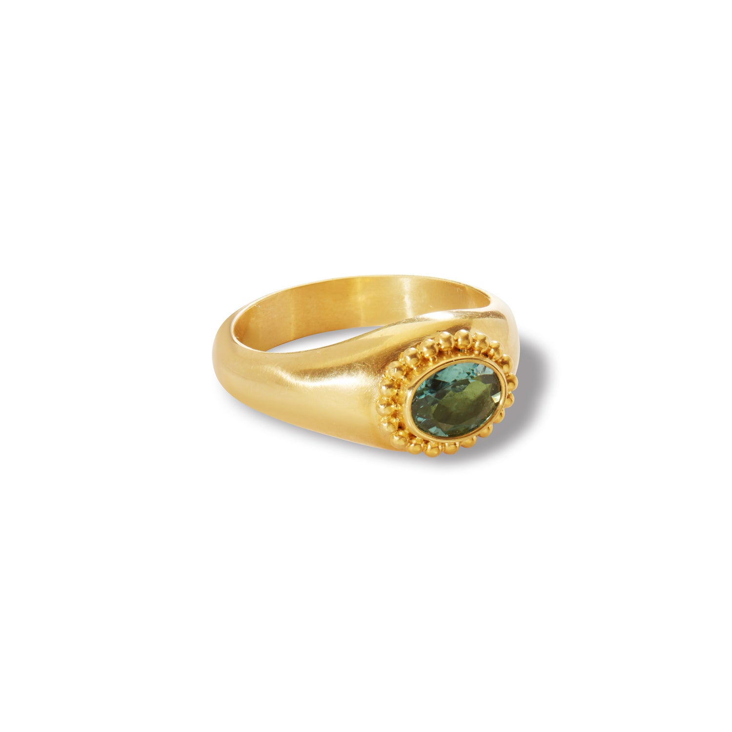 Electra Blue Tourmaline Pinky Ring