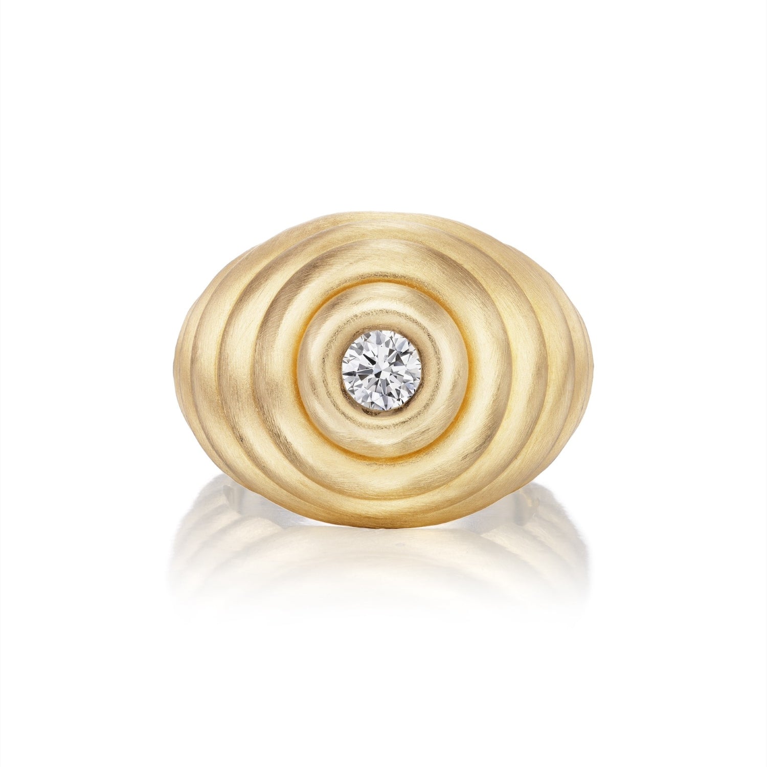 Ripple Pinky Ring