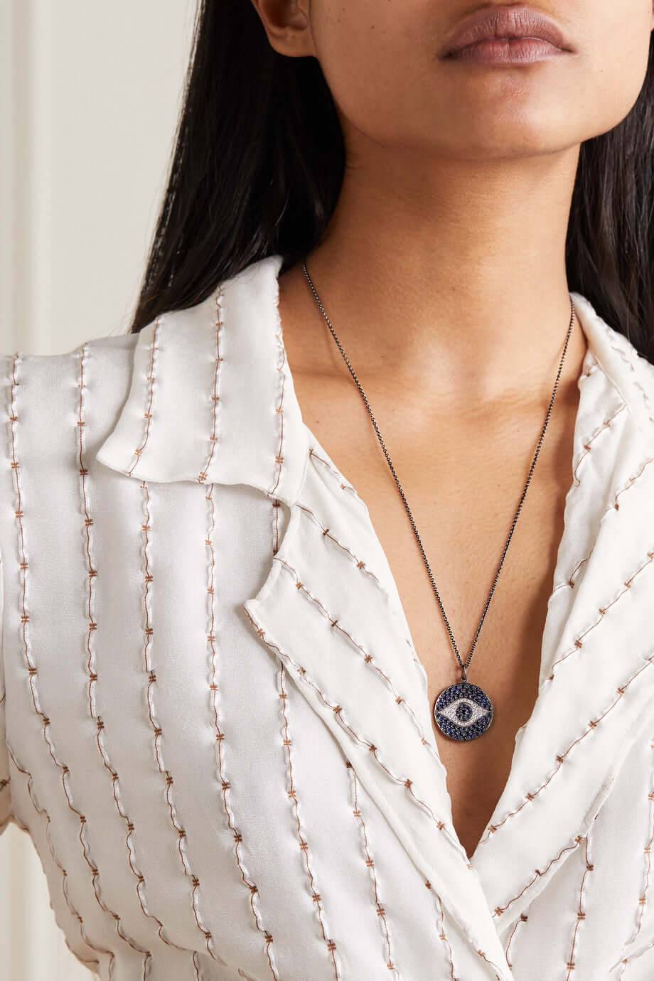 24" Blackened Steel Chain