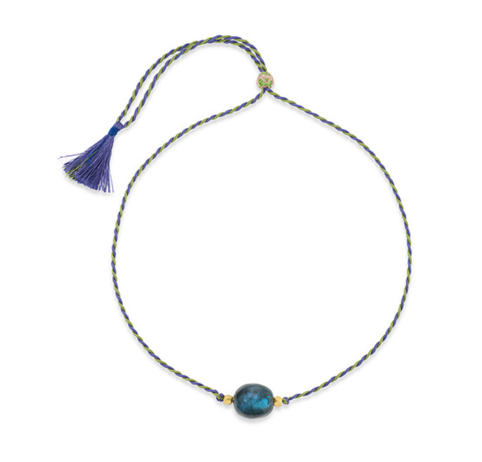 Labradorite Chota Cord Necklace