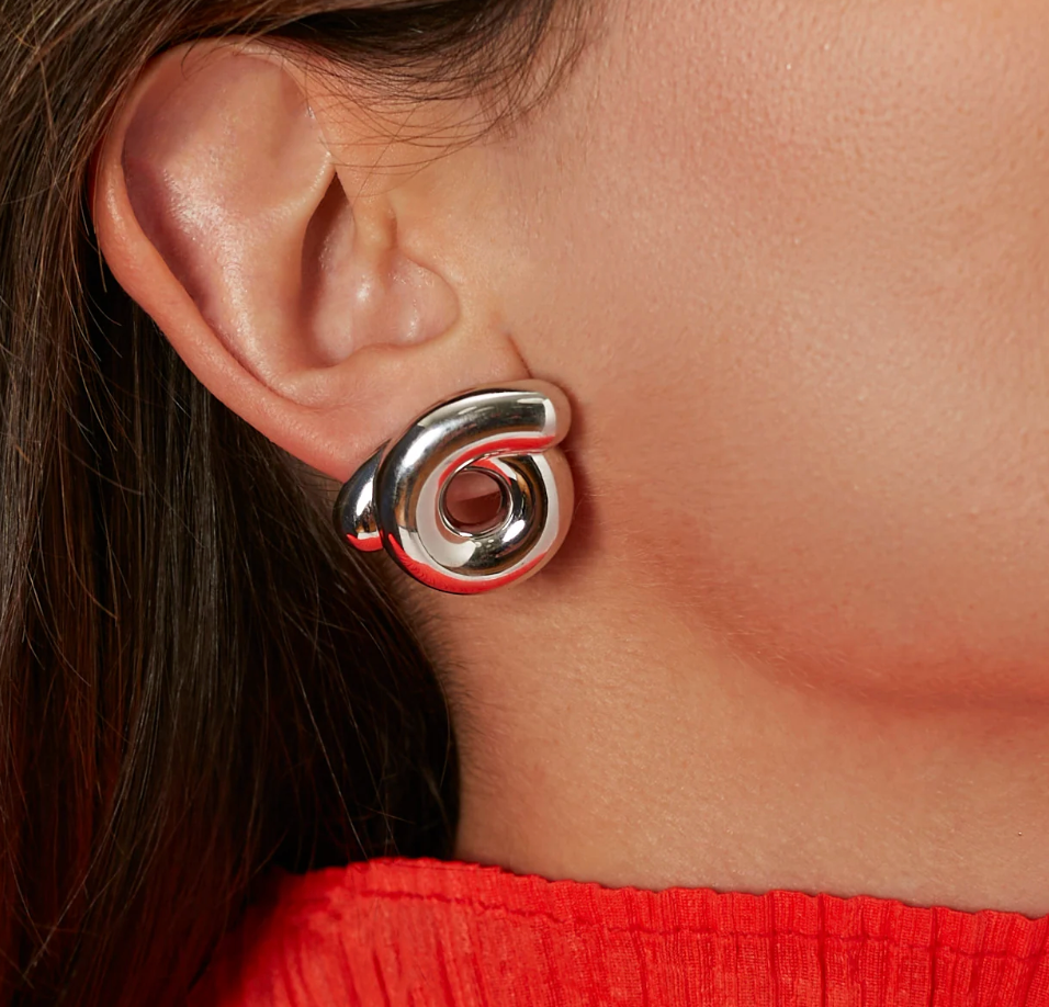 Sterling Silver Tarallo Earrings