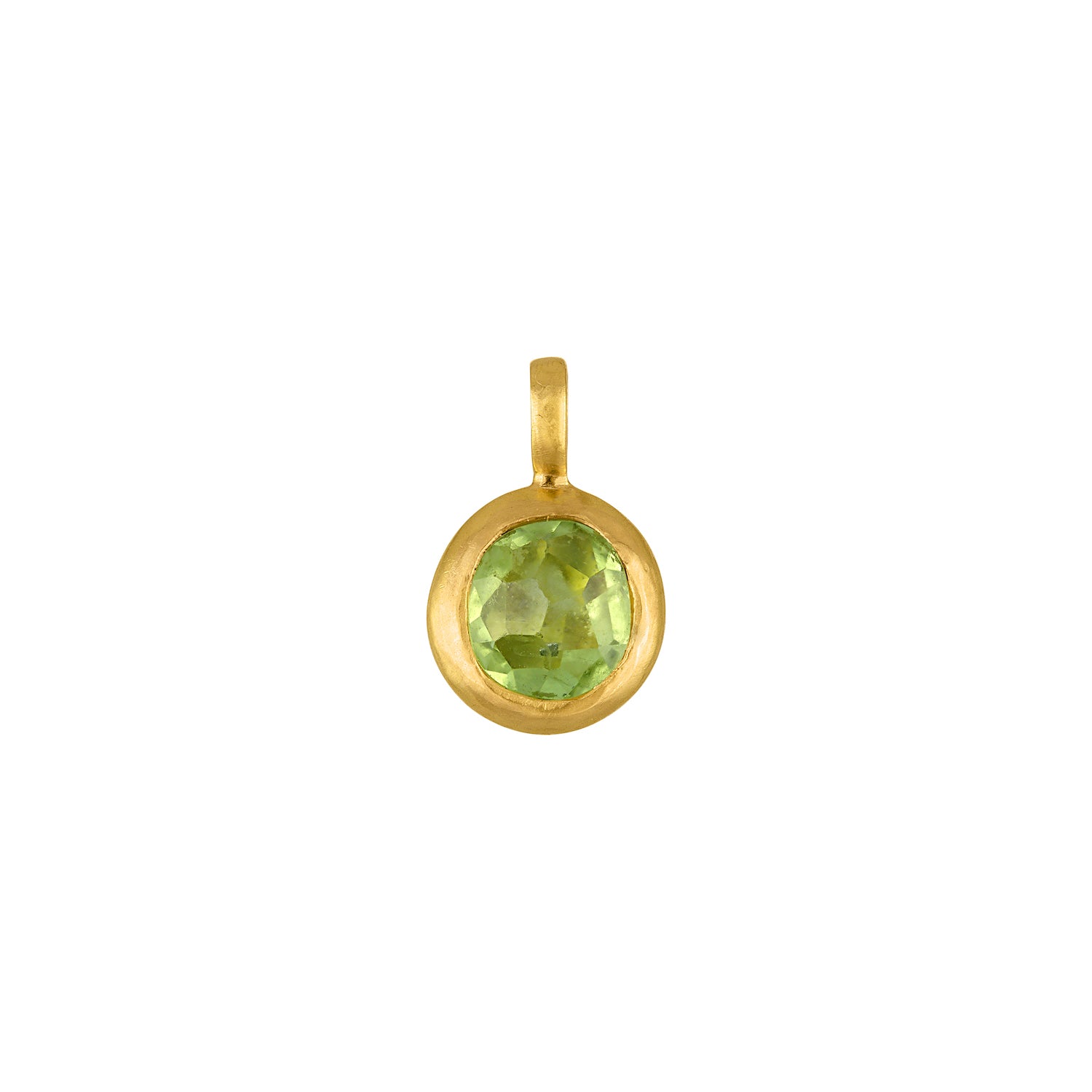 Peridot Seeds of Life Charm