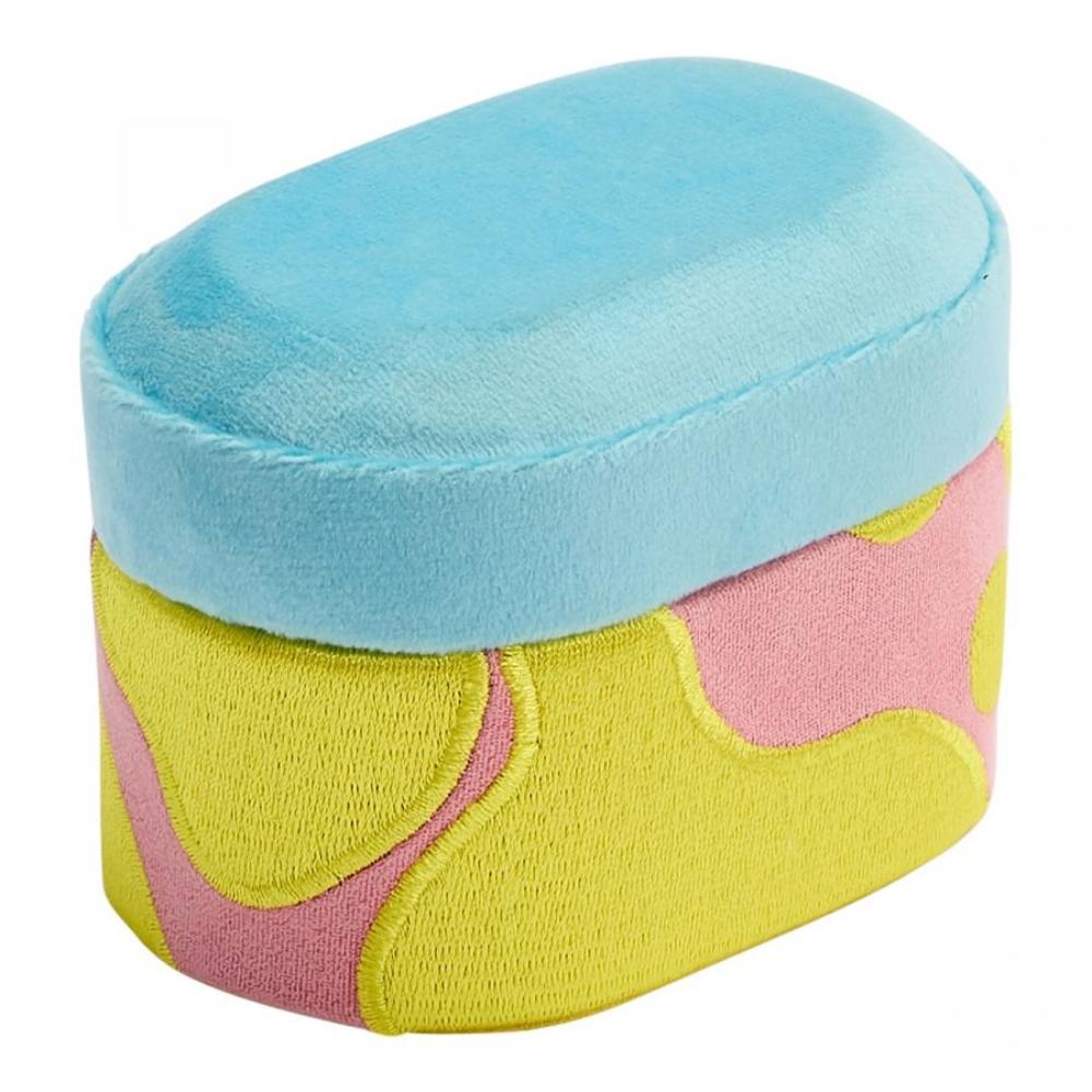 Pink, Turquoise, & Yellow Mini Jewelry Box