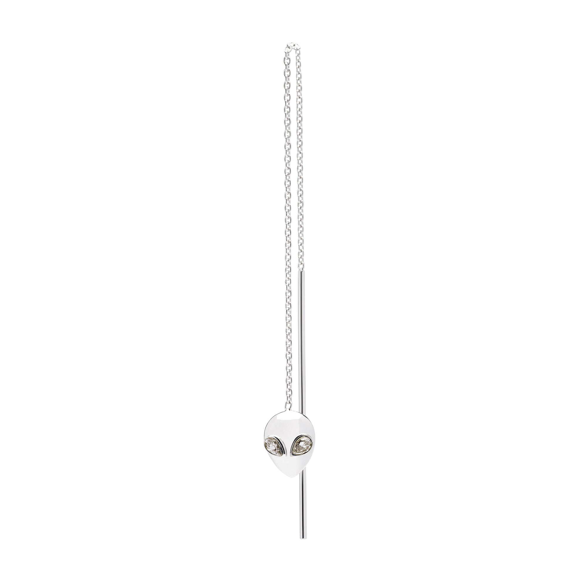 Alien Thread White Gold with Diamond