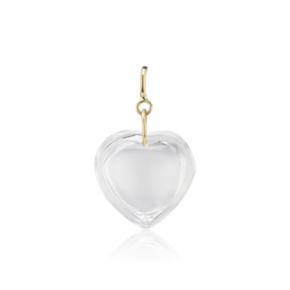 Crystal Heart Charm