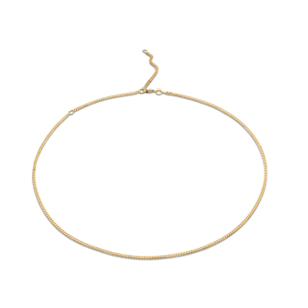 Van Diamond Cut Chain in Yellow Gold