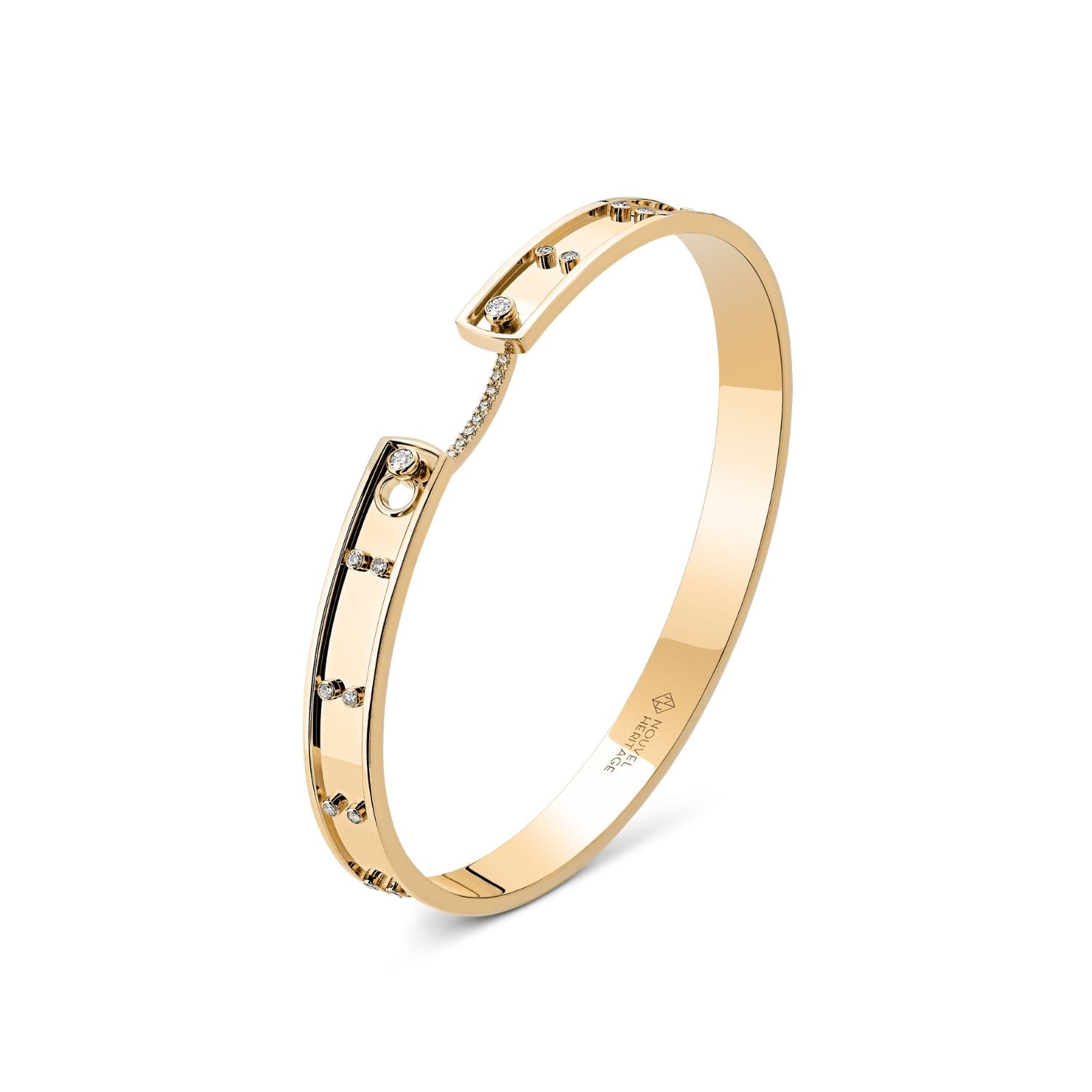 Picnic in Paris Bangle in rose Gold