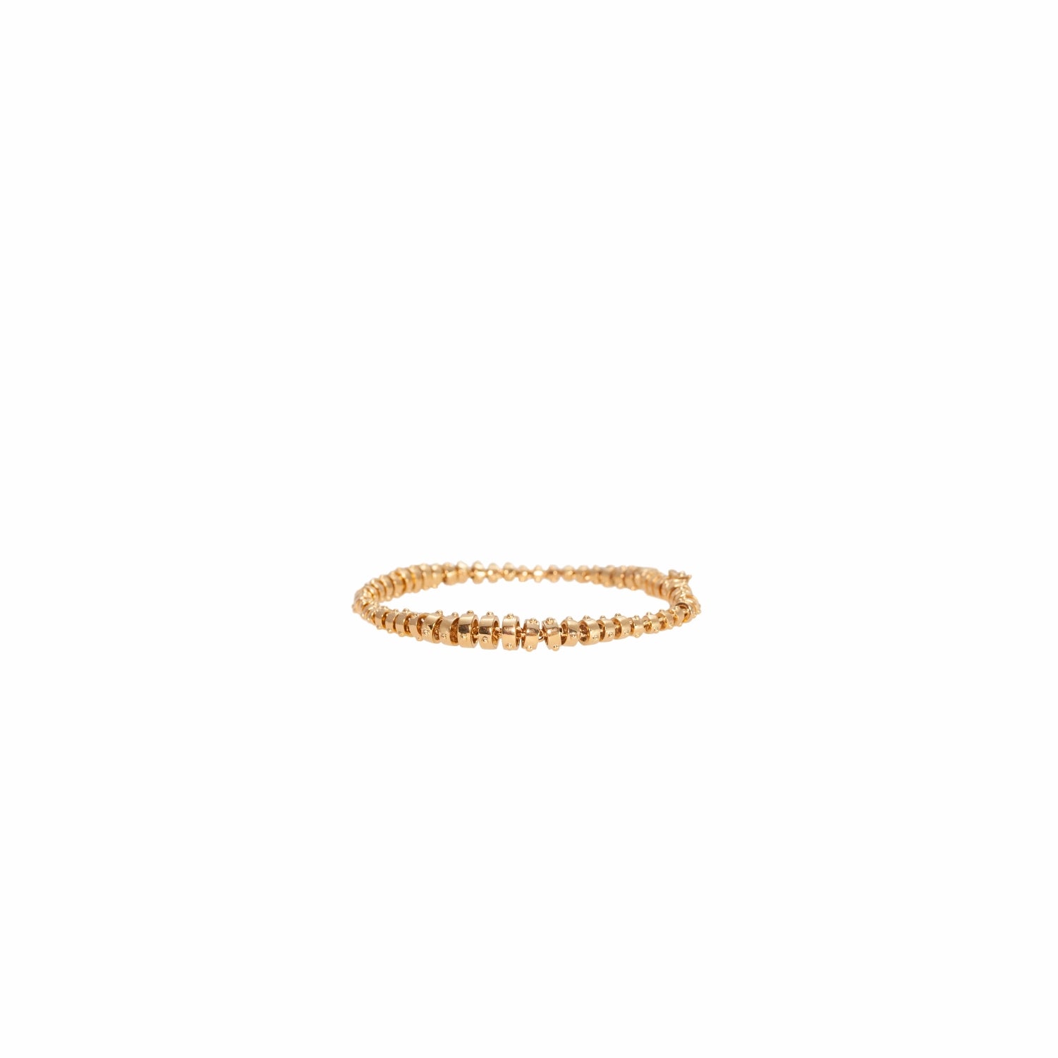 Jali Breeze Flexible Bracelet in Yellow Gold