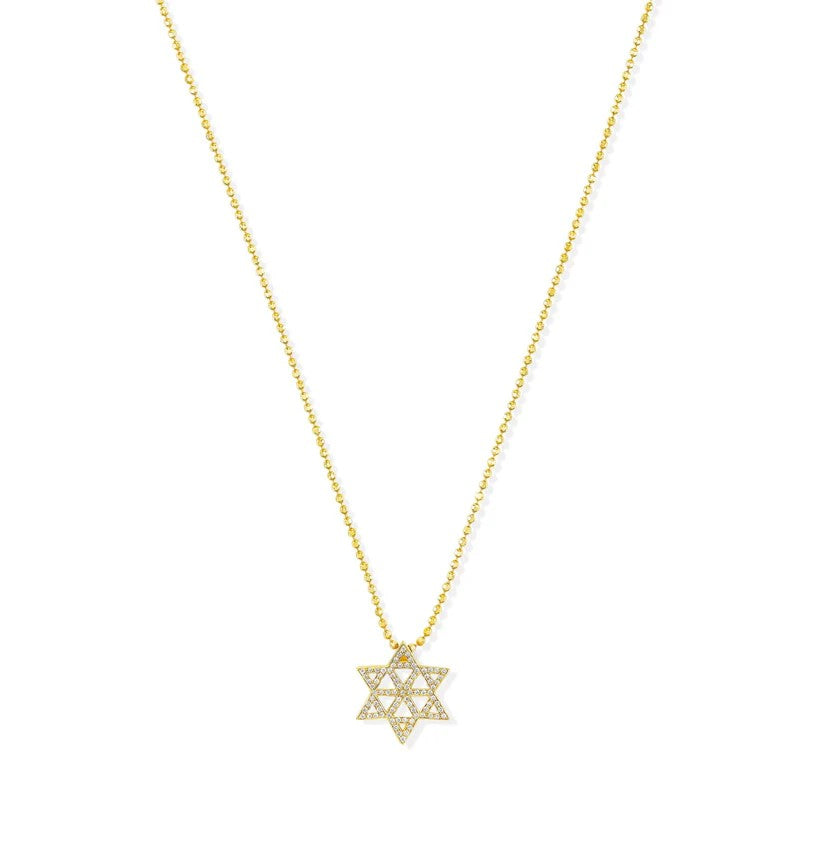 Star of David Pendant Necklace