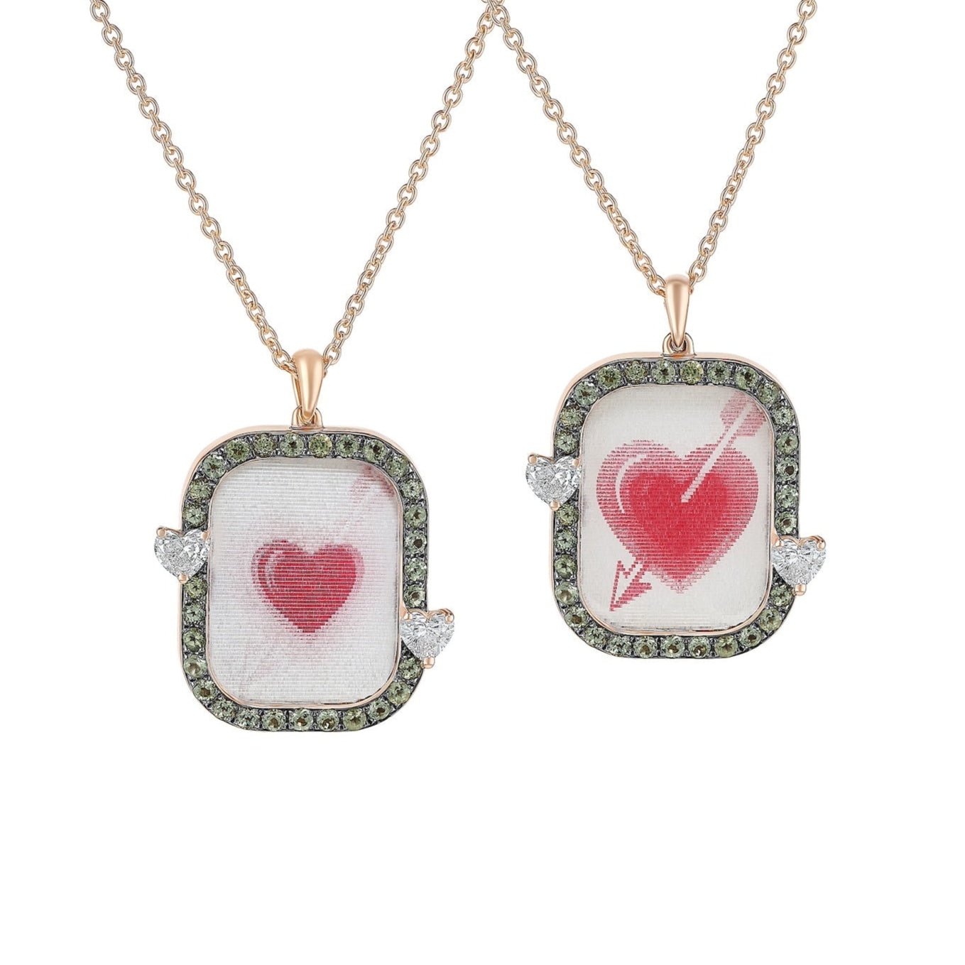 "Be Loved" Lenticular Necklace - MUSE Shop