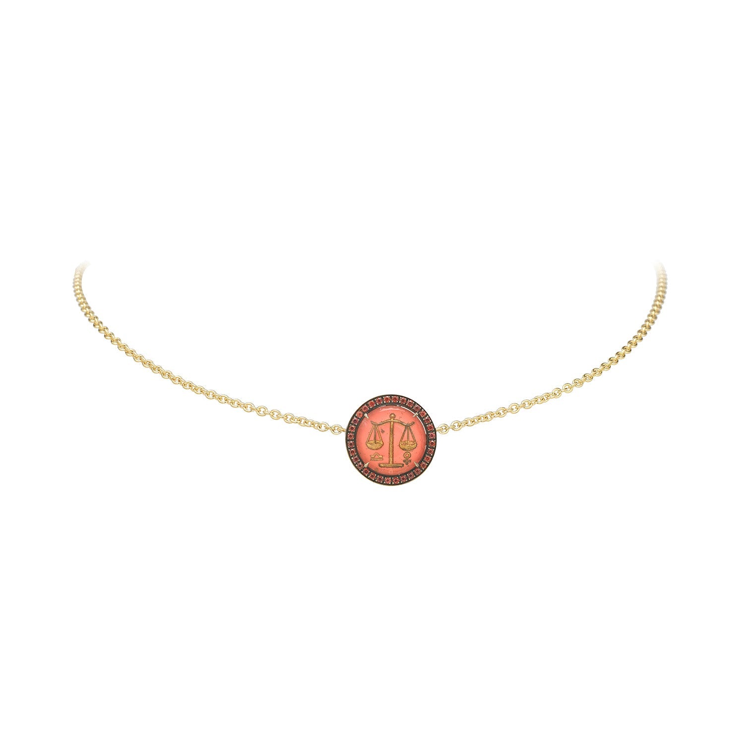 Being Crystal Libra Necklace - MUSE Shop