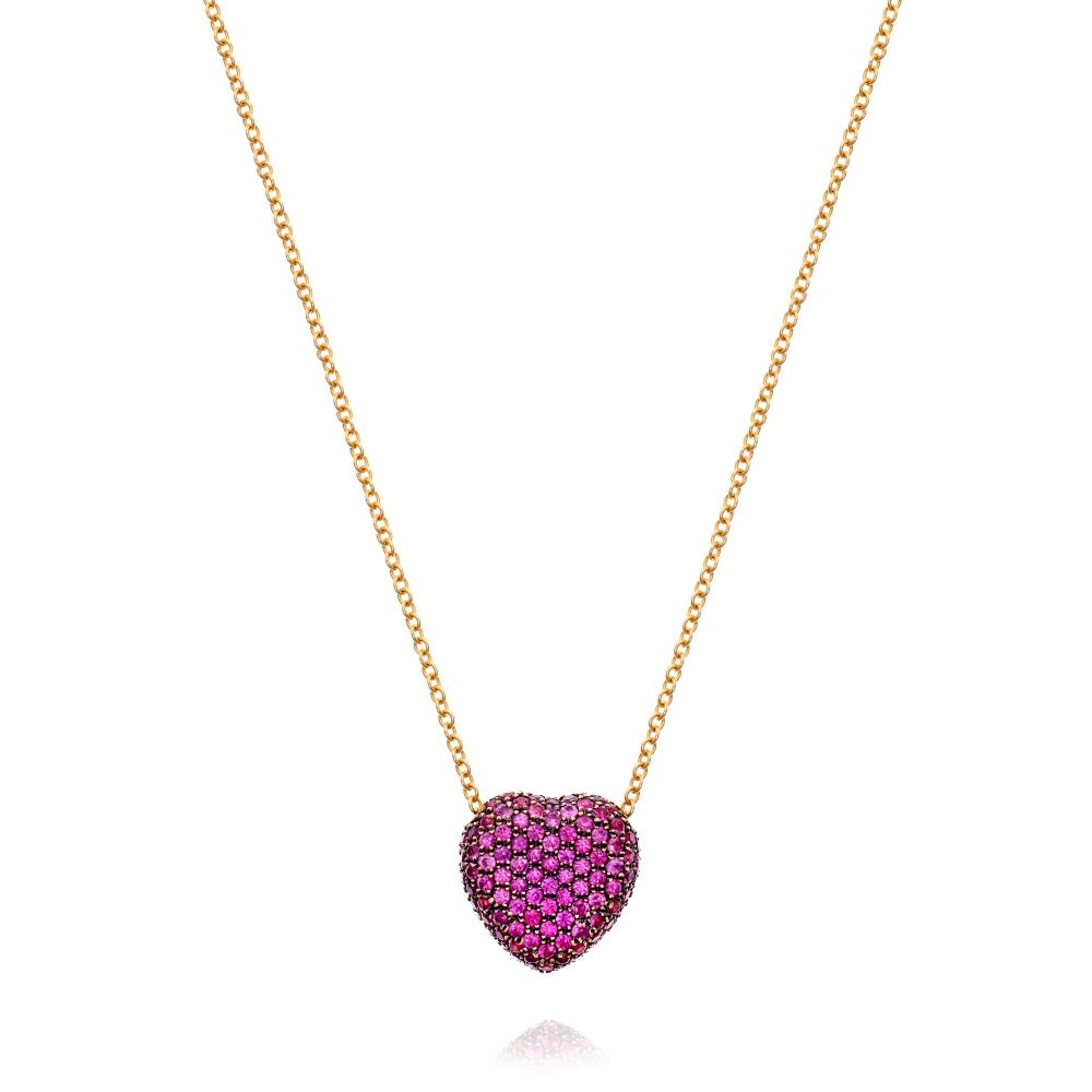 Bella Pink Sapphire Necklace - MUSE Shop