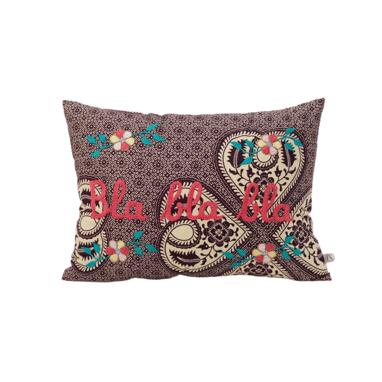 Bla Bla Bla Pillow - MUSE Shop