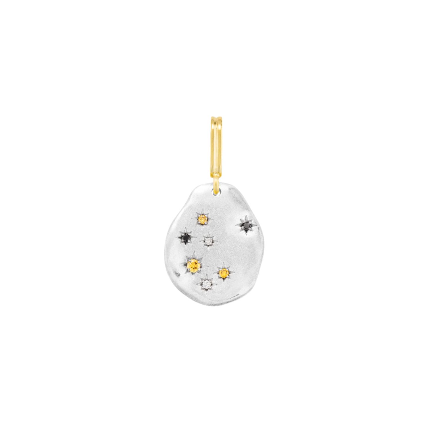 Black Starry Night Charm