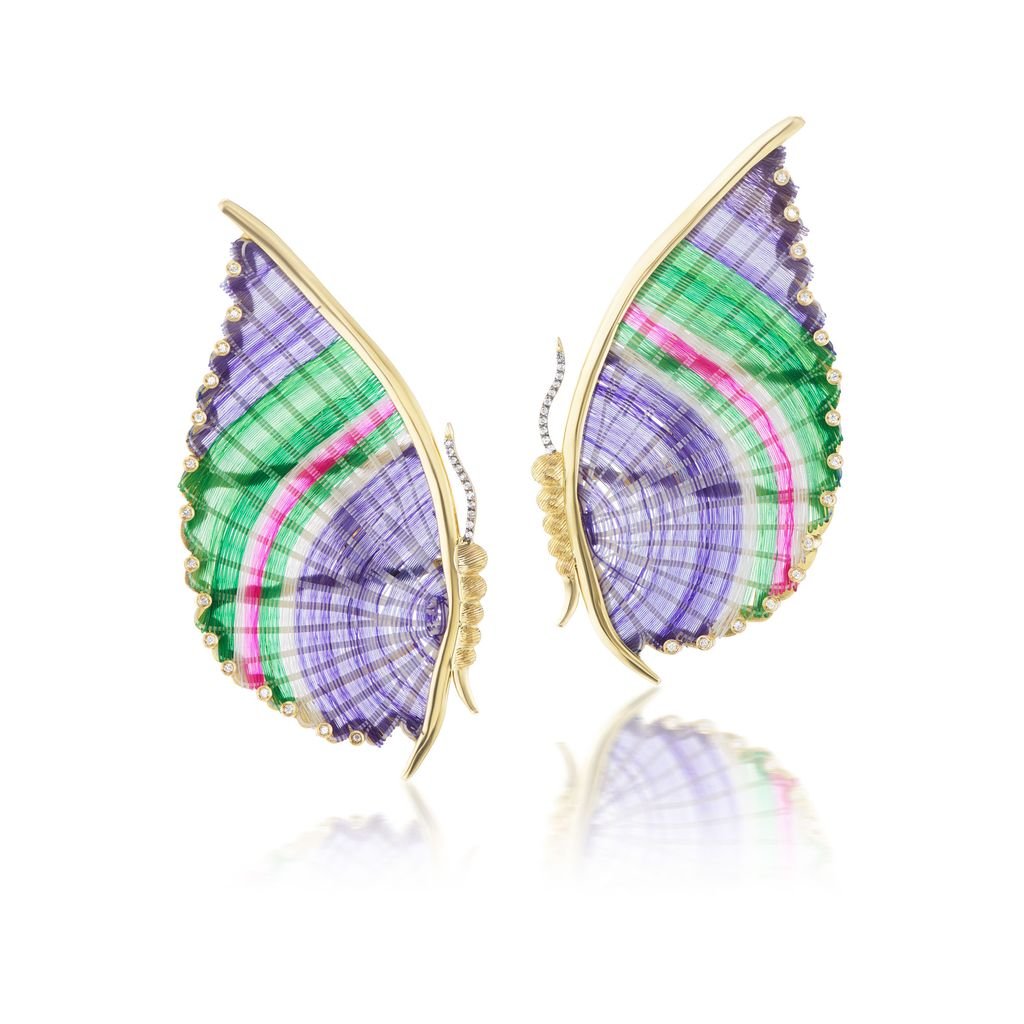 Butterfly Horse Mane Earrings - MUSE Shop