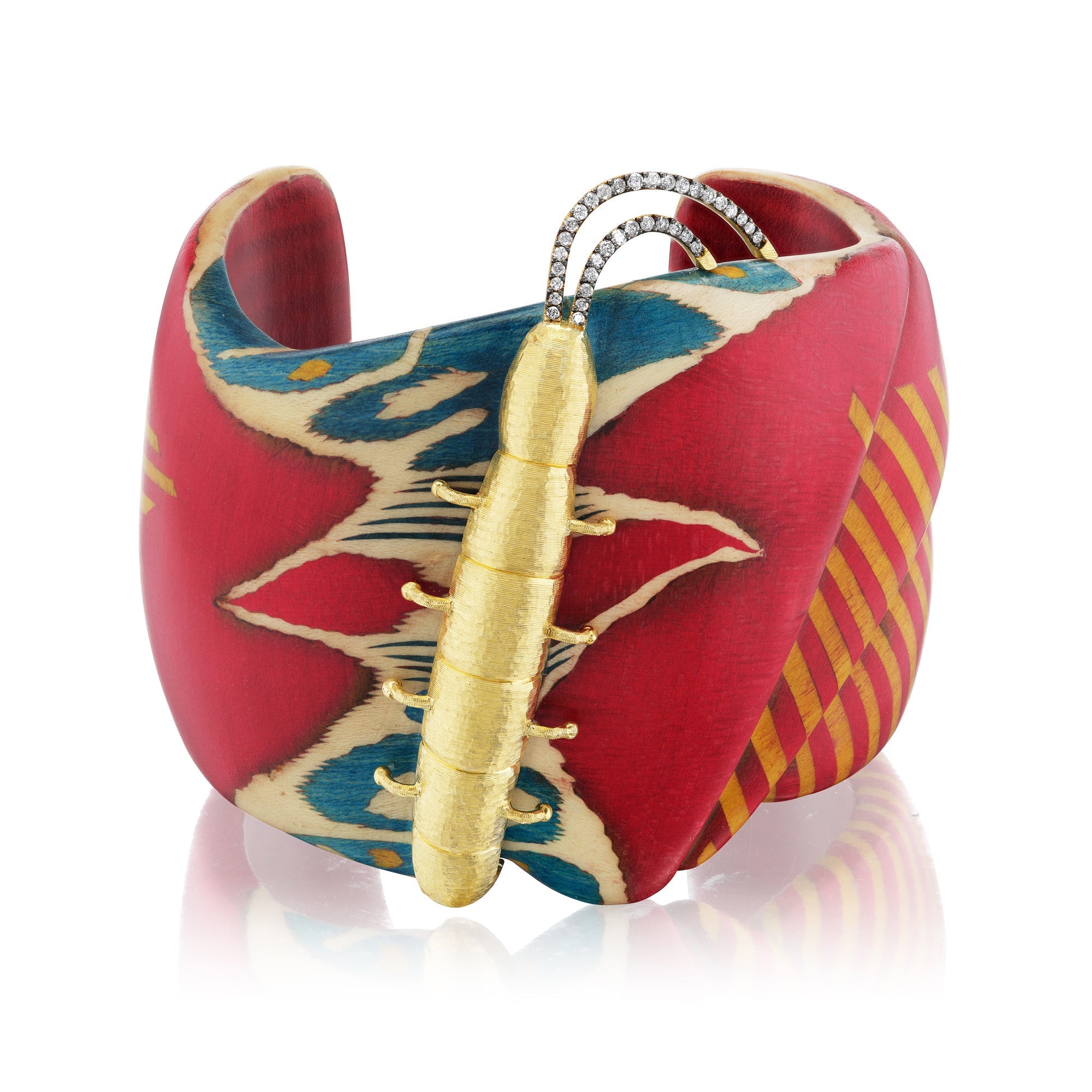 Butterfly Marquetry Bracelet - MUSE Shop