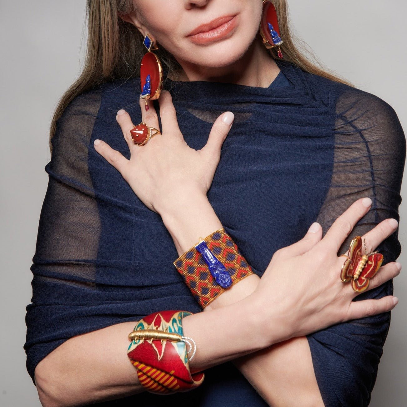 Butterfly Marquetry Bracelet - MUSE Shop