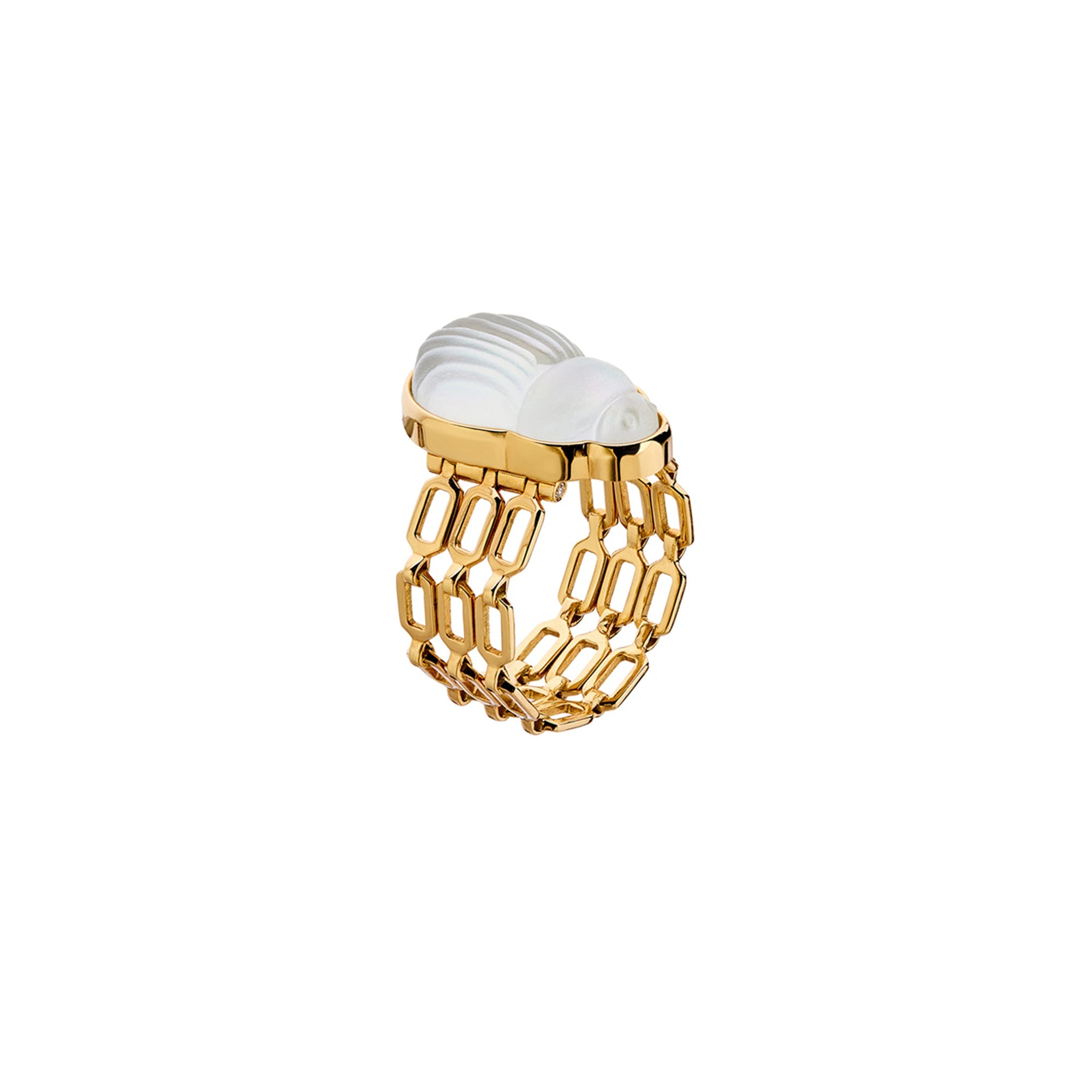 Chiara Triple Chain Ring - MUSE Shop