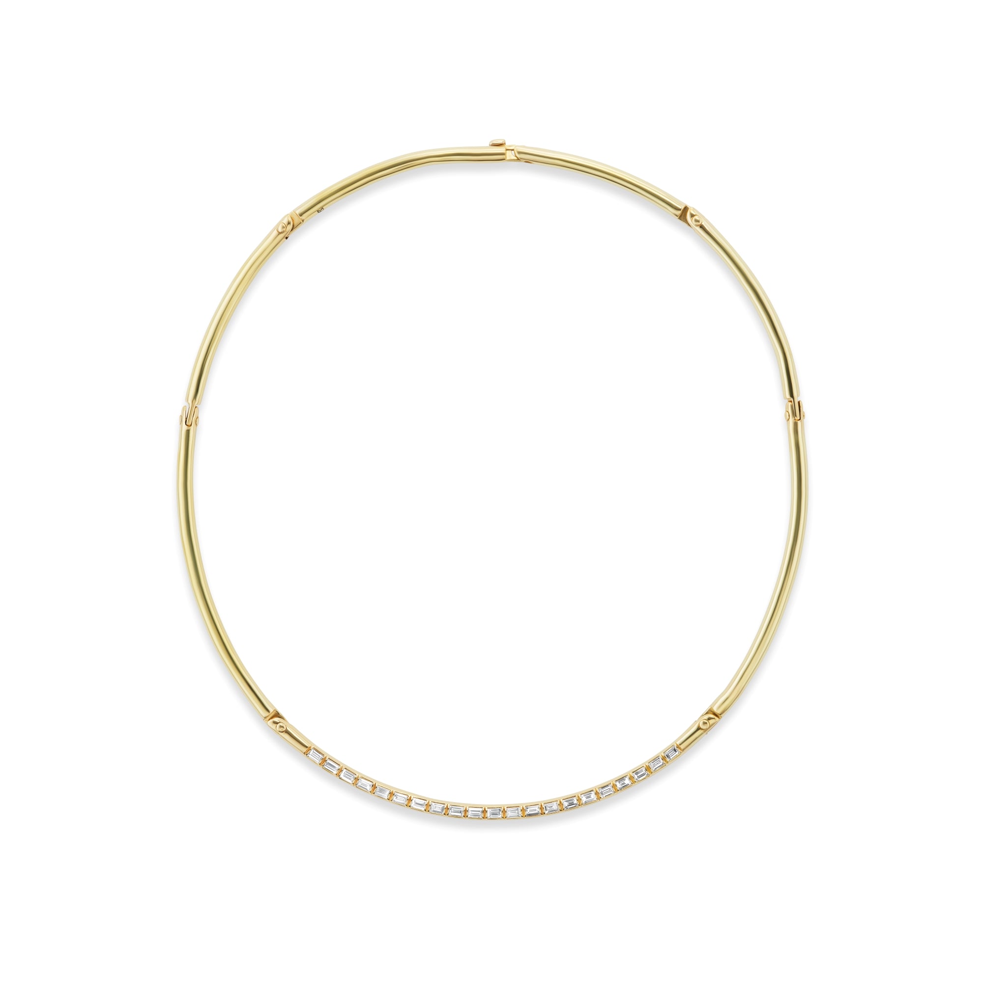 Diamond Carabiner Necklace - MUSE Shop