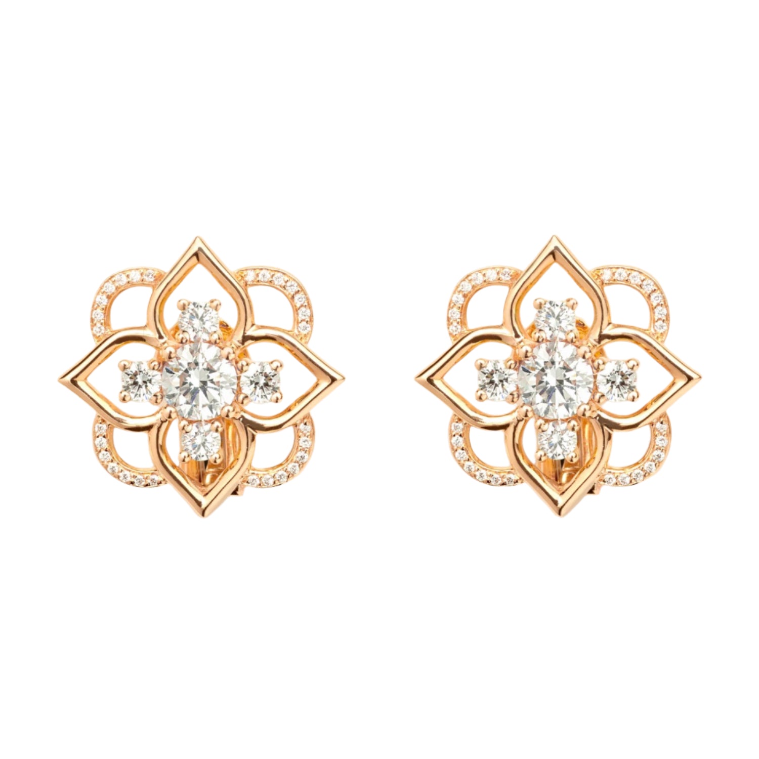 Diamond Giardino Medium Earrings - MUSE Shop