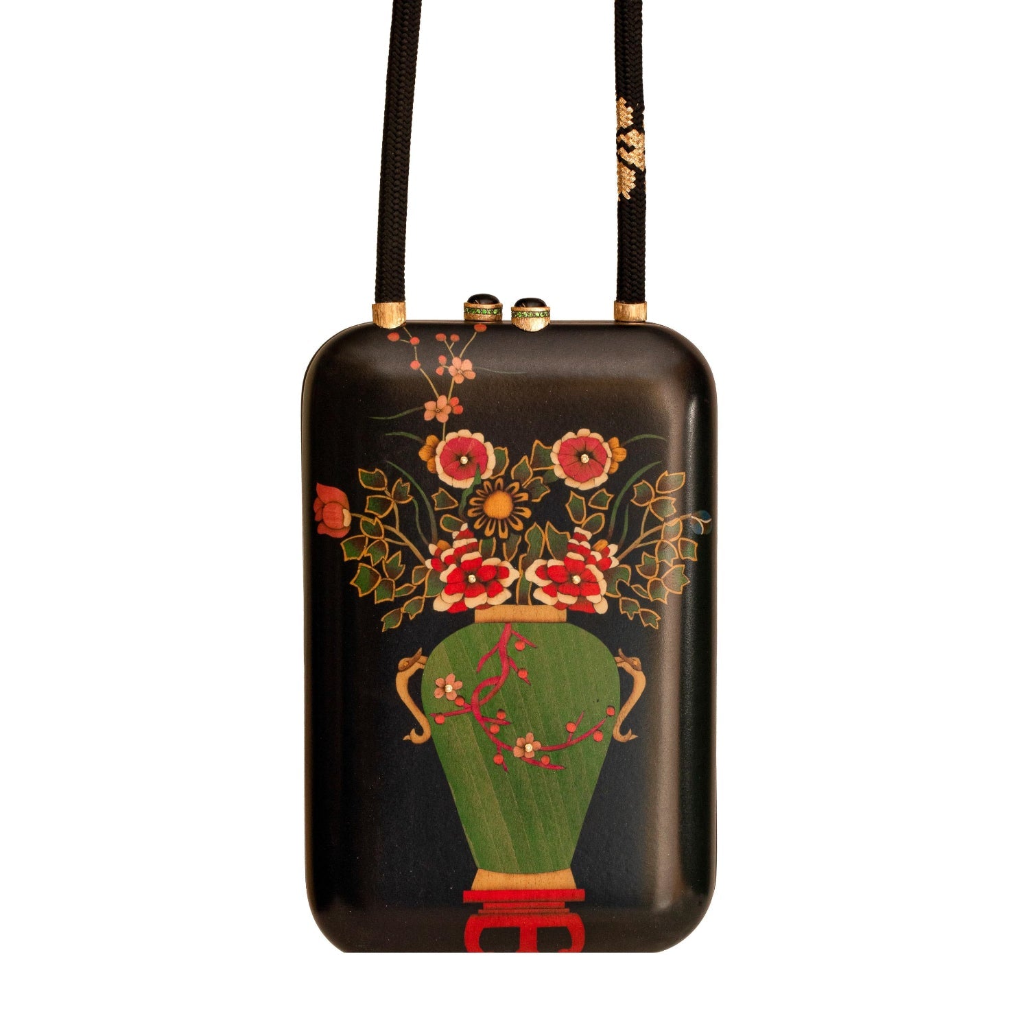 East West Marquetry Handbag - MUSE Shop