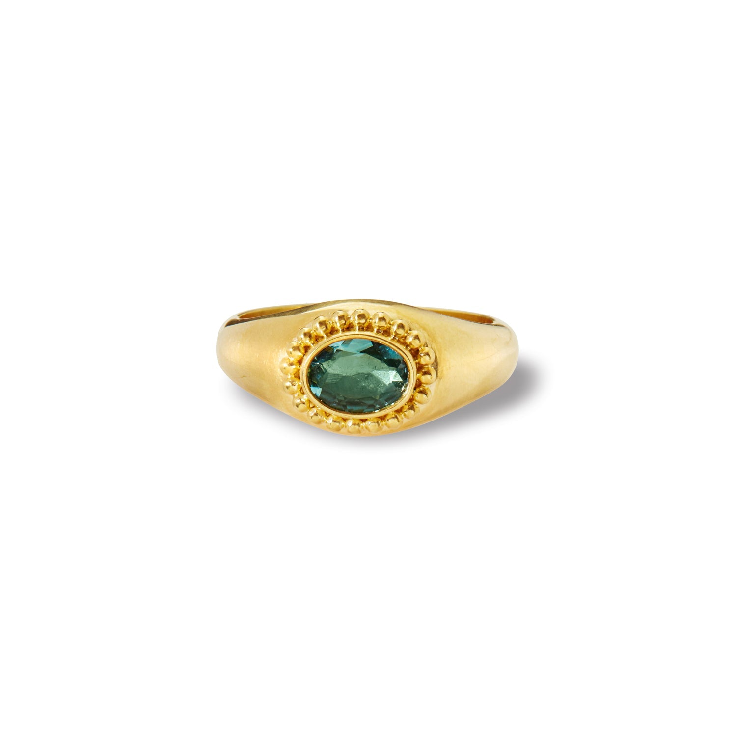 Electra Blue Tourmaline Pinky Ring - MUSE Shop