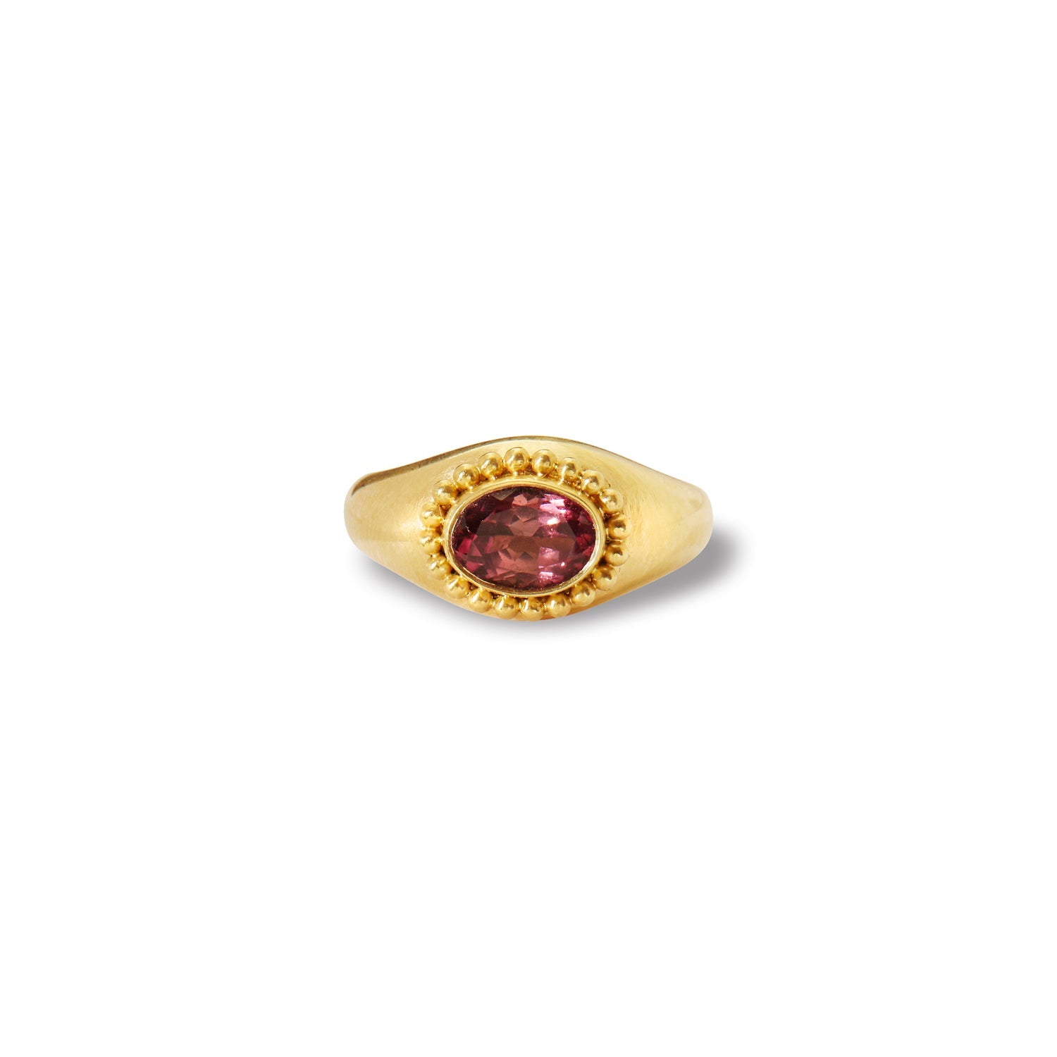 Electra Pink Tourmaline Pinky Ring - MUSE Shop