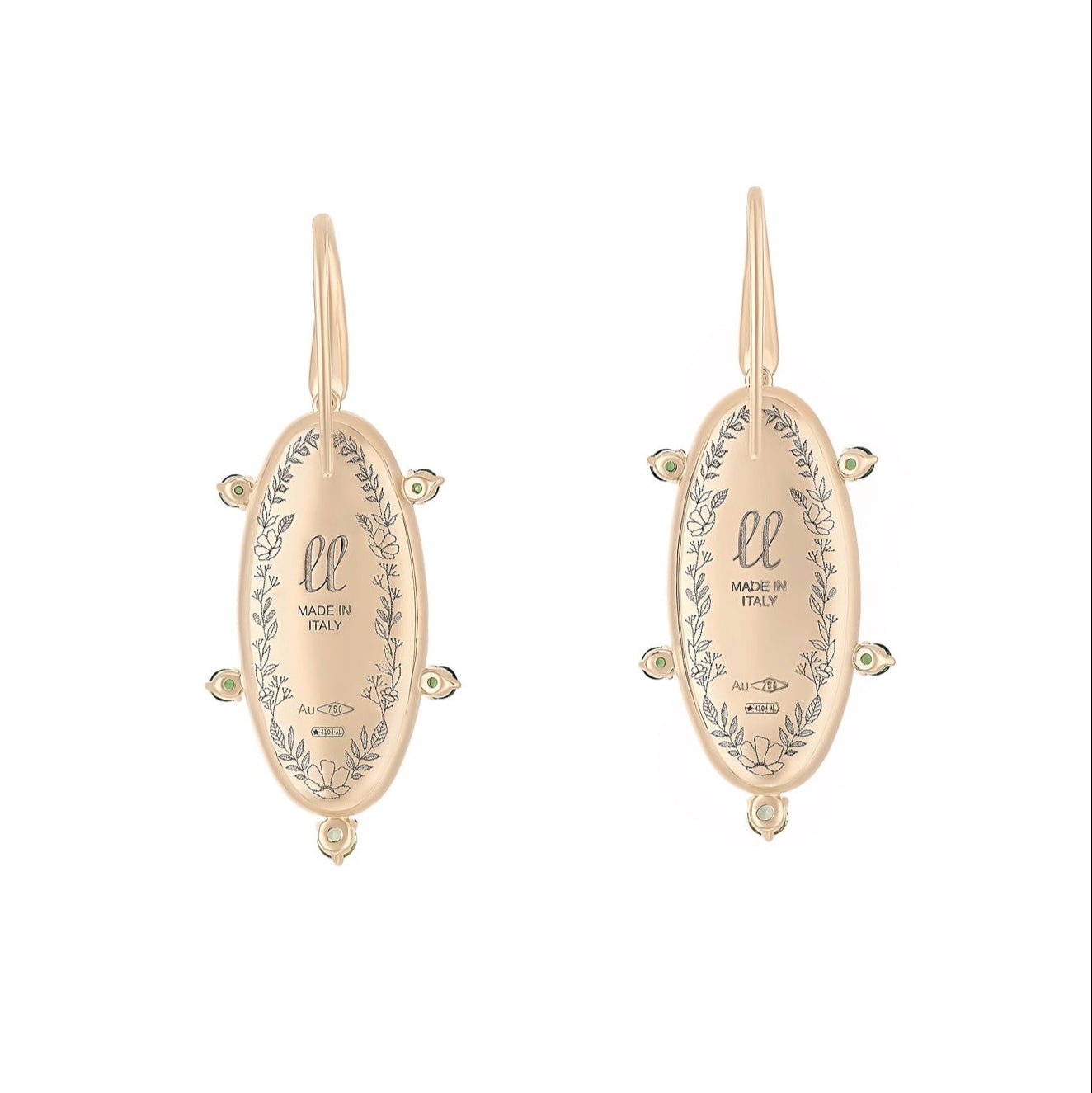 Garden Eden Pink Pansy Earring - MUSE Shop
