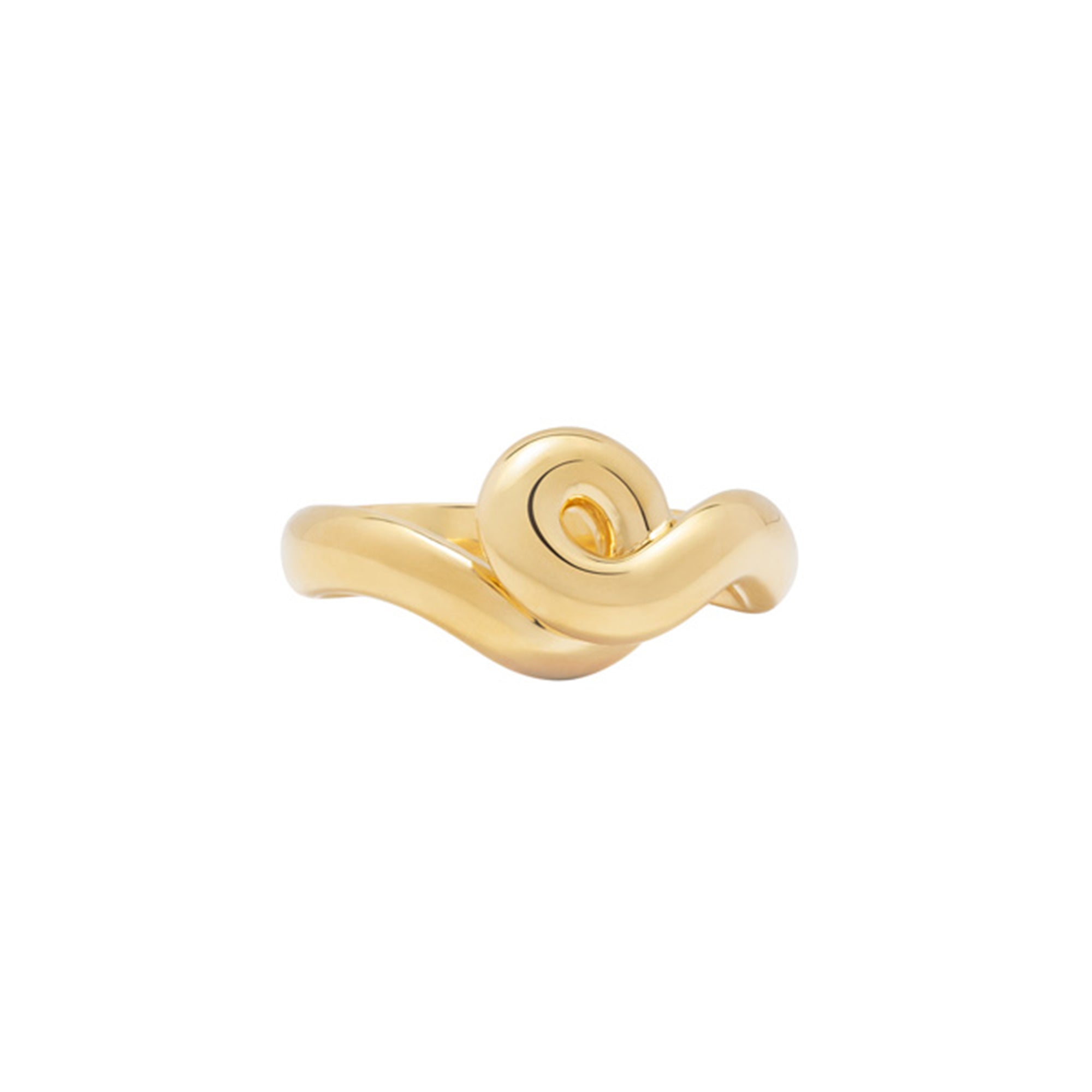 Gold Maxi Loop Ring - MUSE Shop