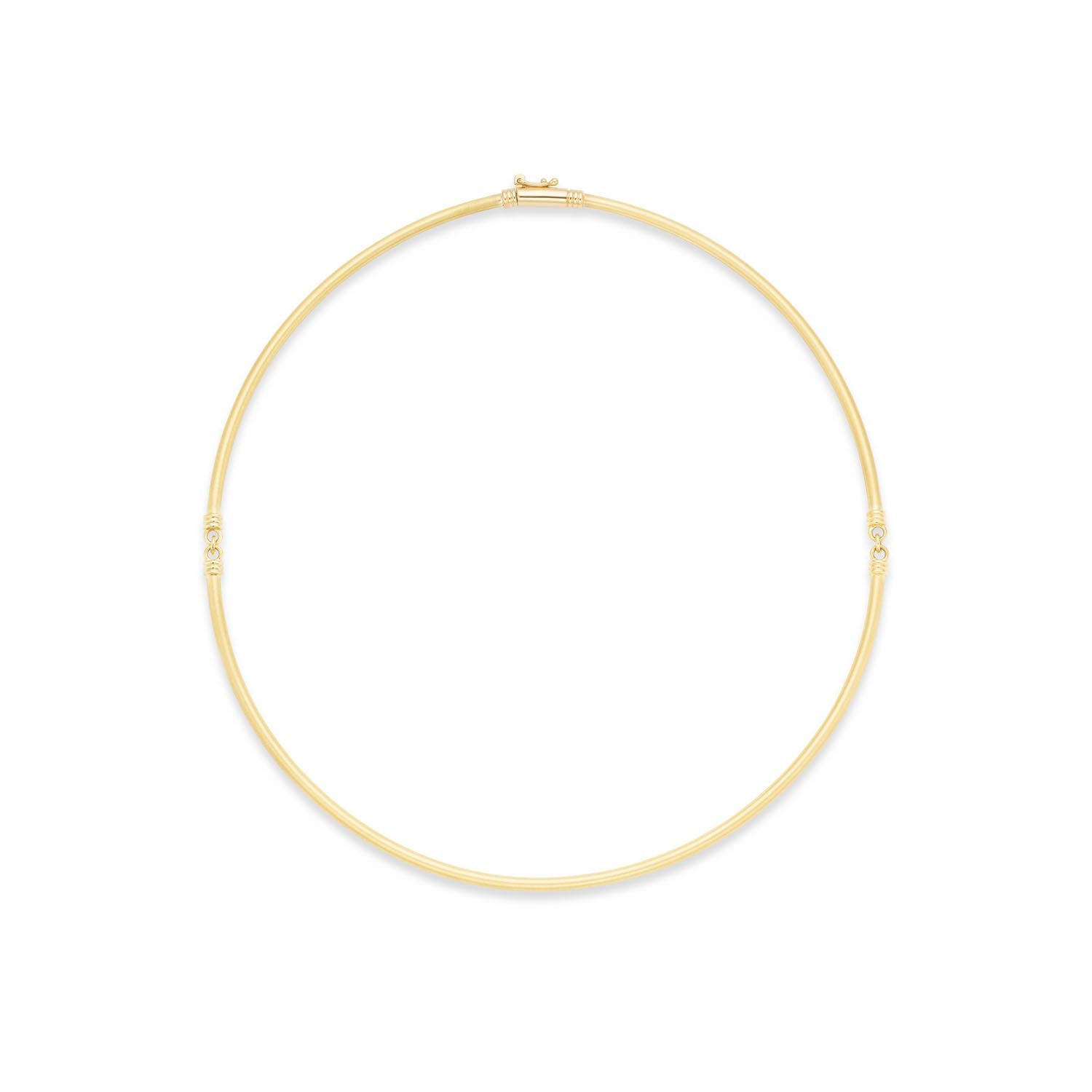 Grotto Hard Collar in Yellow Gold - MUSE Shop