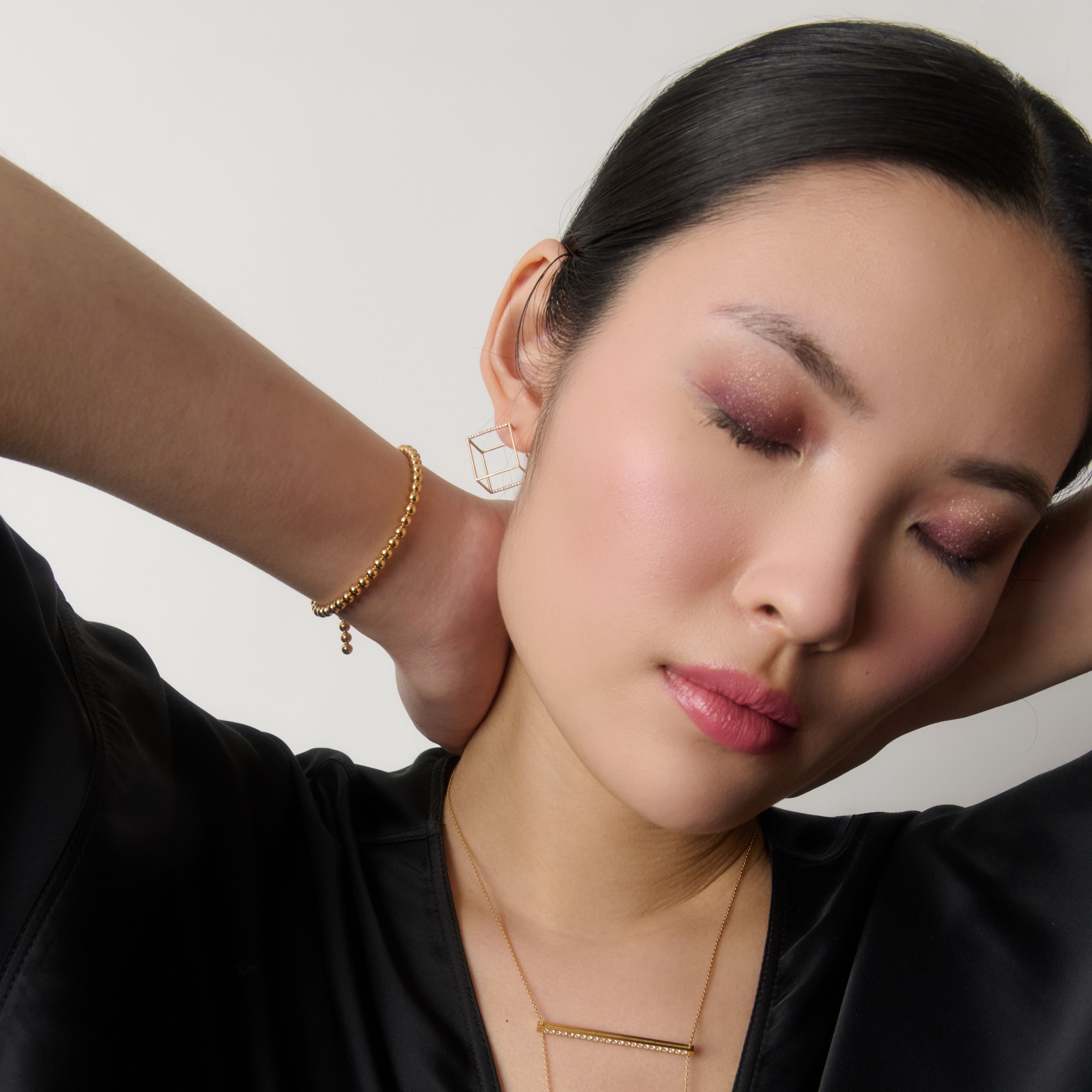 Mini Yellow Gold Node Strands (clasps & studs sold separately) (Copy)