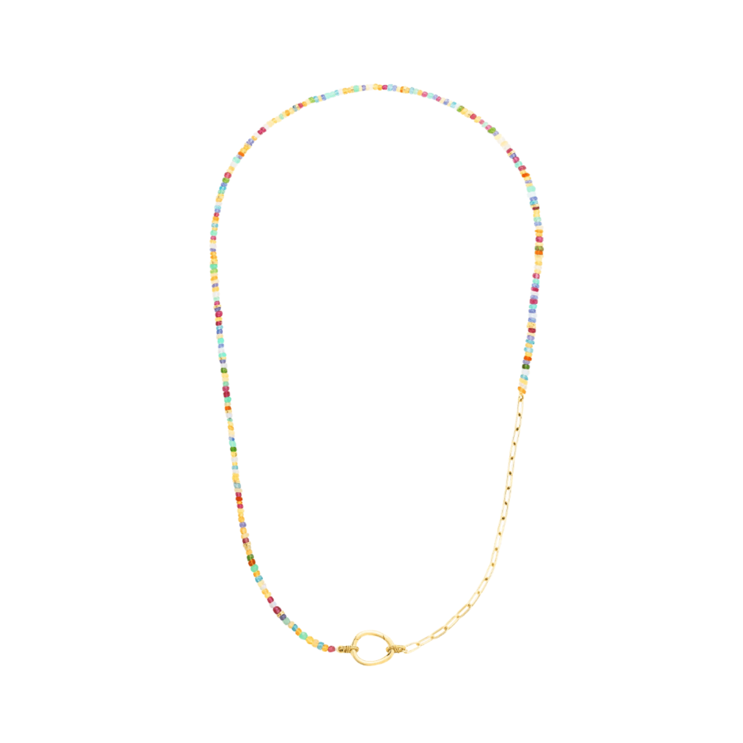 Long Lien Pierres Necklace - MUSE Shop