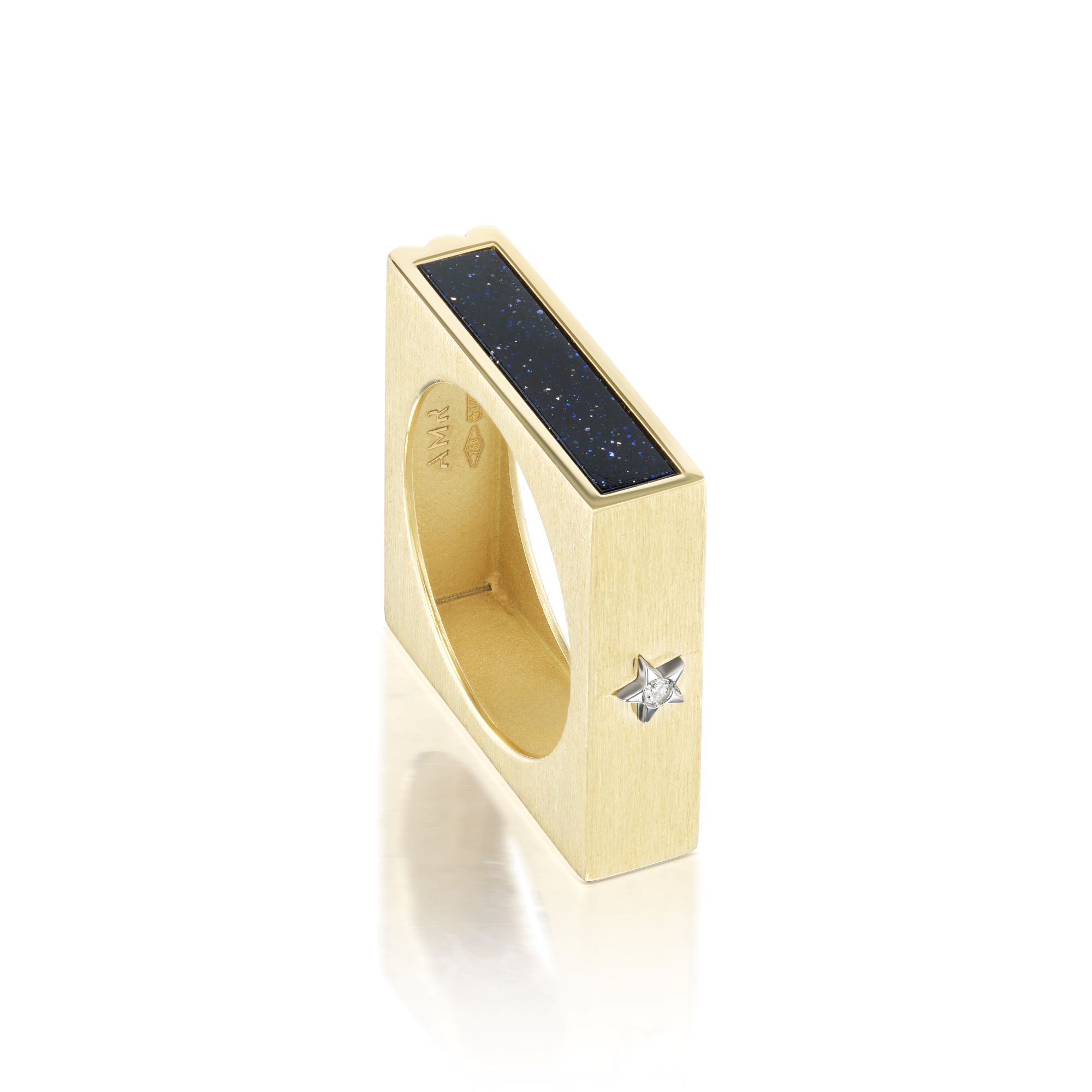 Night & Day Four Faces Ring in Yellow Gold - MUSE Shop