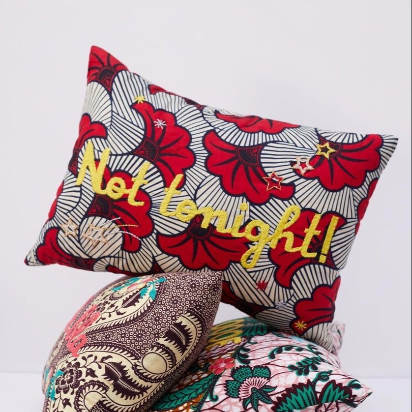 Oh Oui!/Not Tonight Pillow - MUSE Shop