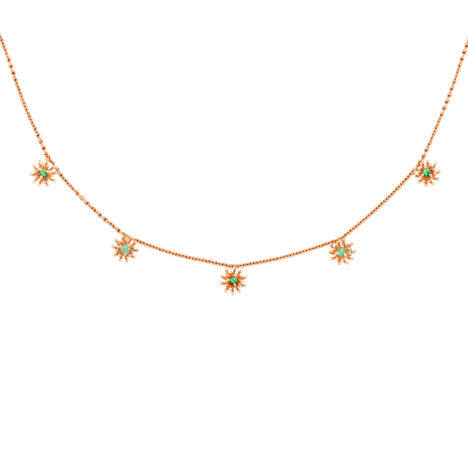 Petit Cactus Vert Neckalce - MUSE Shop