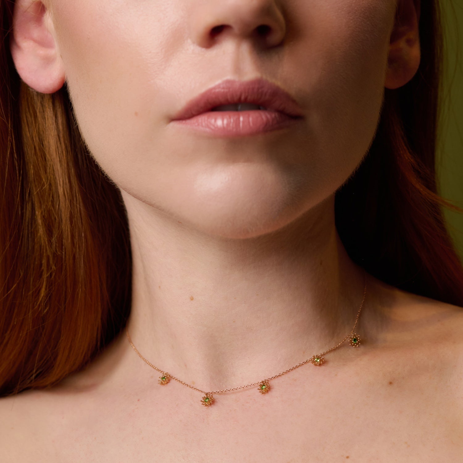 Petit Cactus Vert Neckalce - MUSE Shop