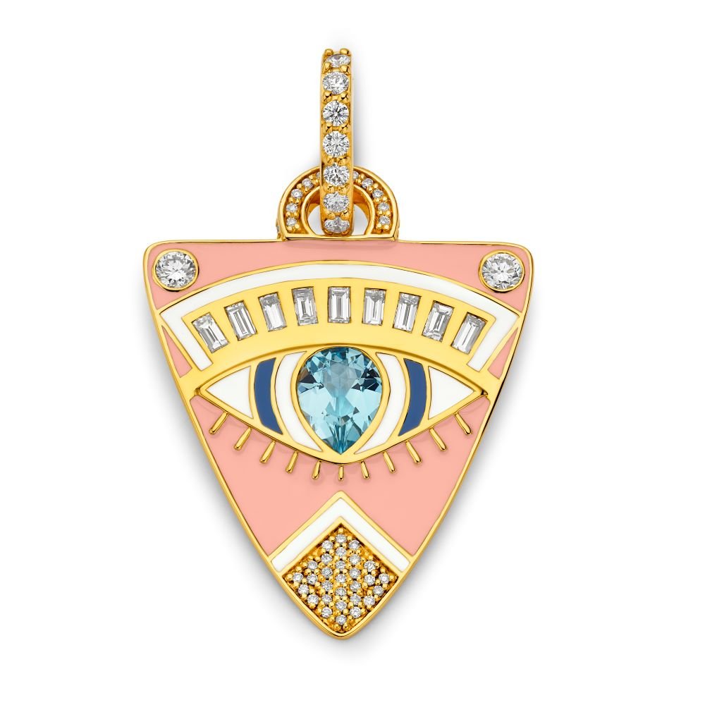 Pink Guitar Pick Pendant - MUSE Shop