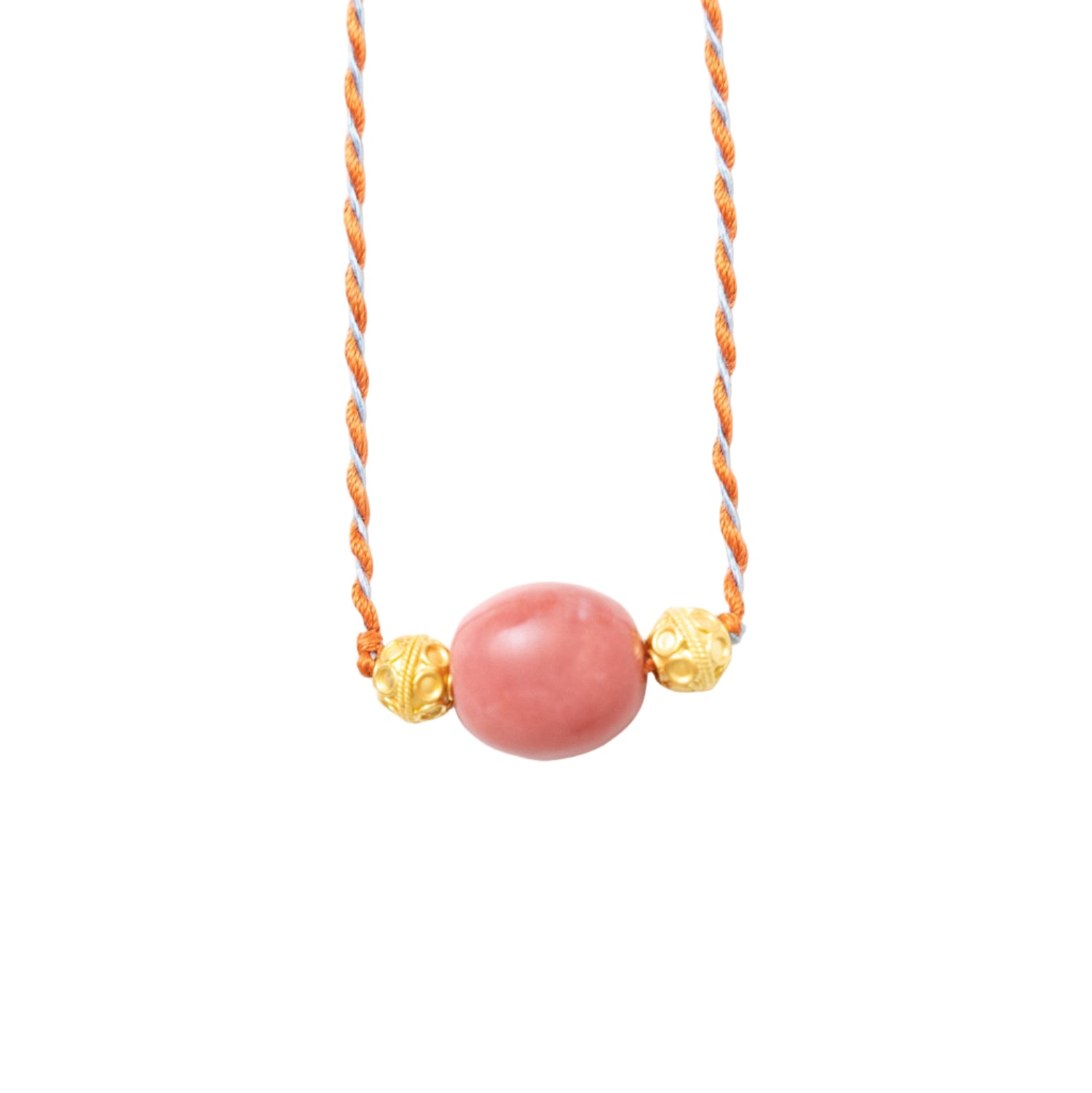 Pink Opal Daira Cord Necklace - MUSE Shop
