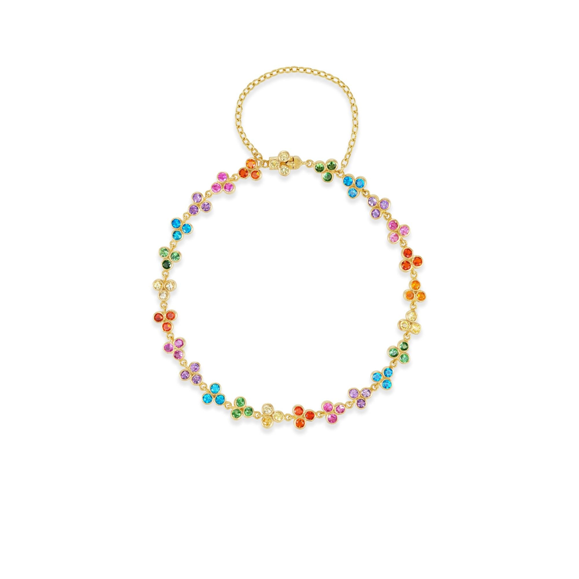 Rainbow Bollywood Jalli Bracelet - MUSE Shop