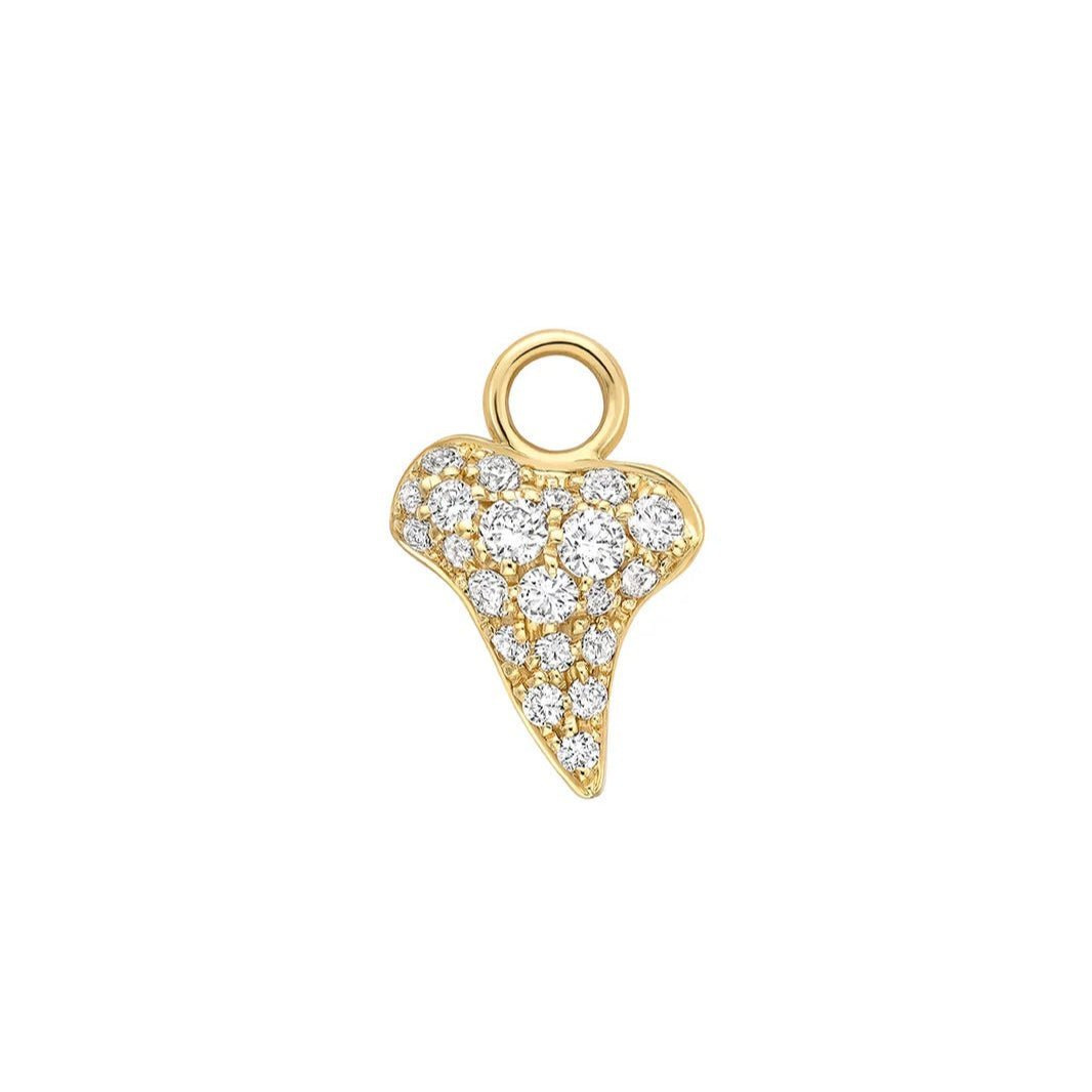 Sharkie Pavé Diamond Charm - MUSE Shop