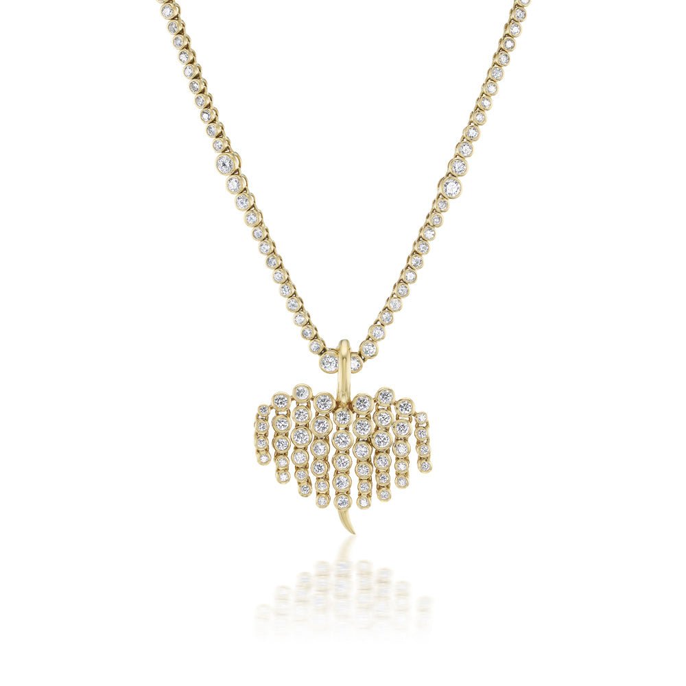 Small Diamond Fringe Charm - MUSE Shop