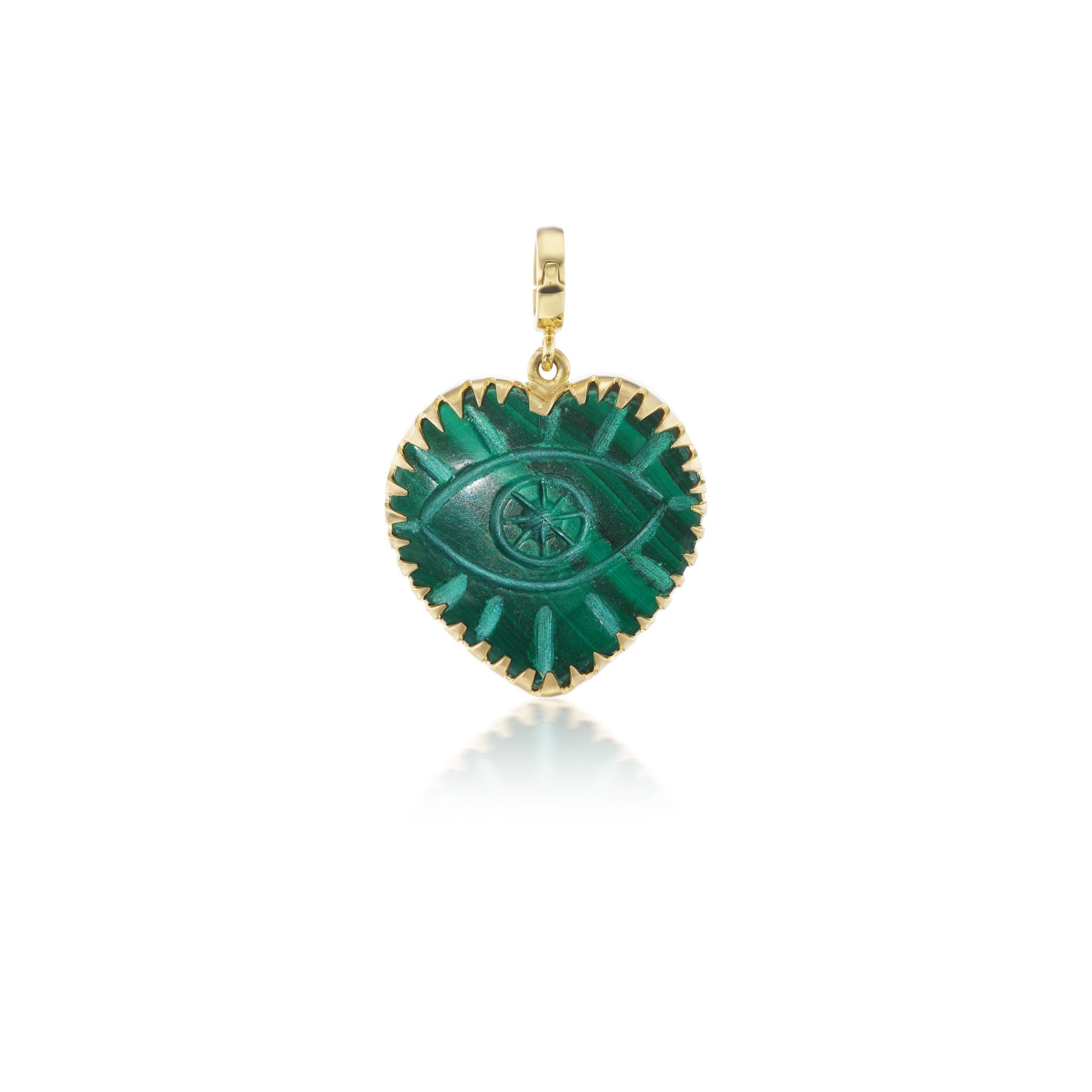 Tina Malachite Charm - MUSE Shop