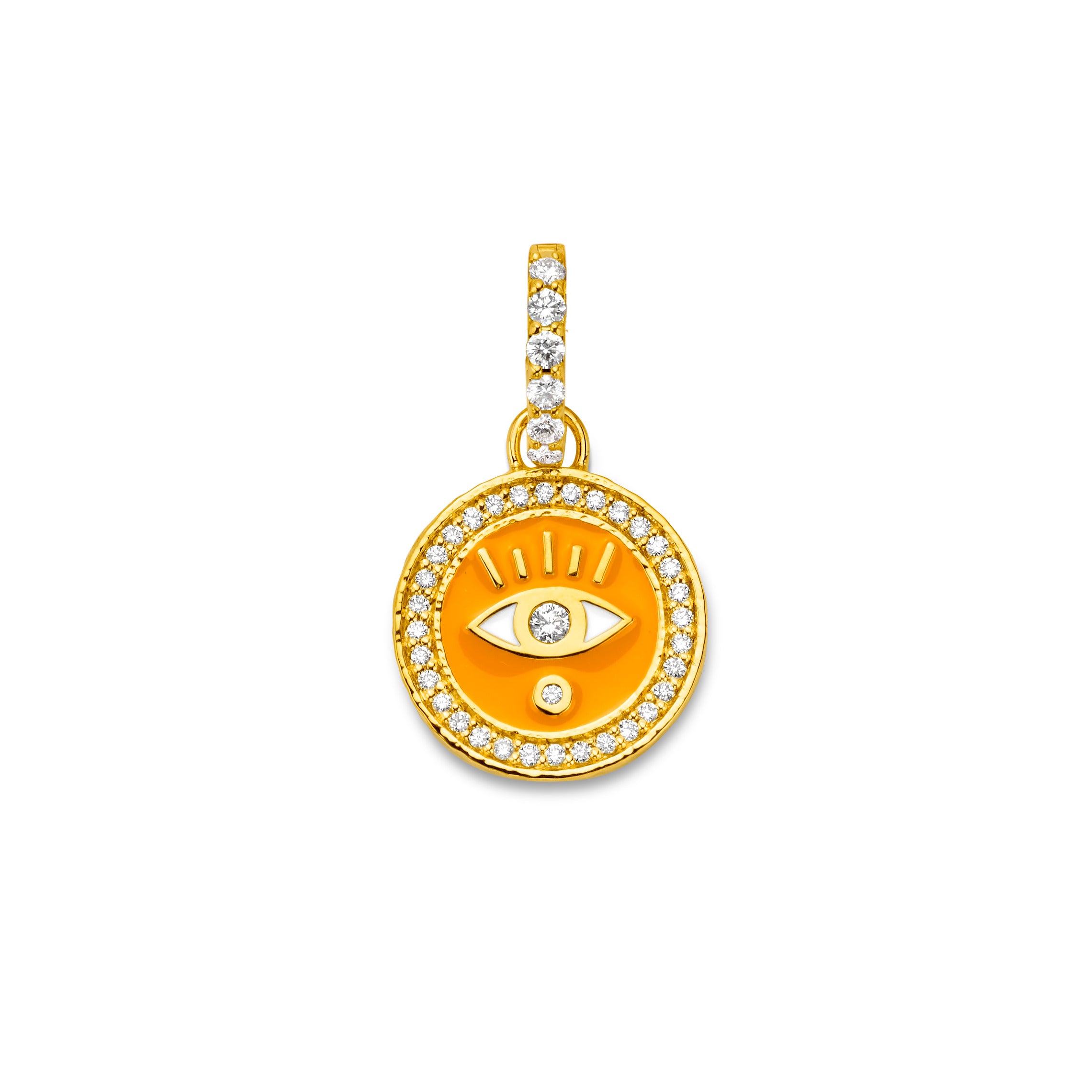 Clementine Evil Coin Pendant