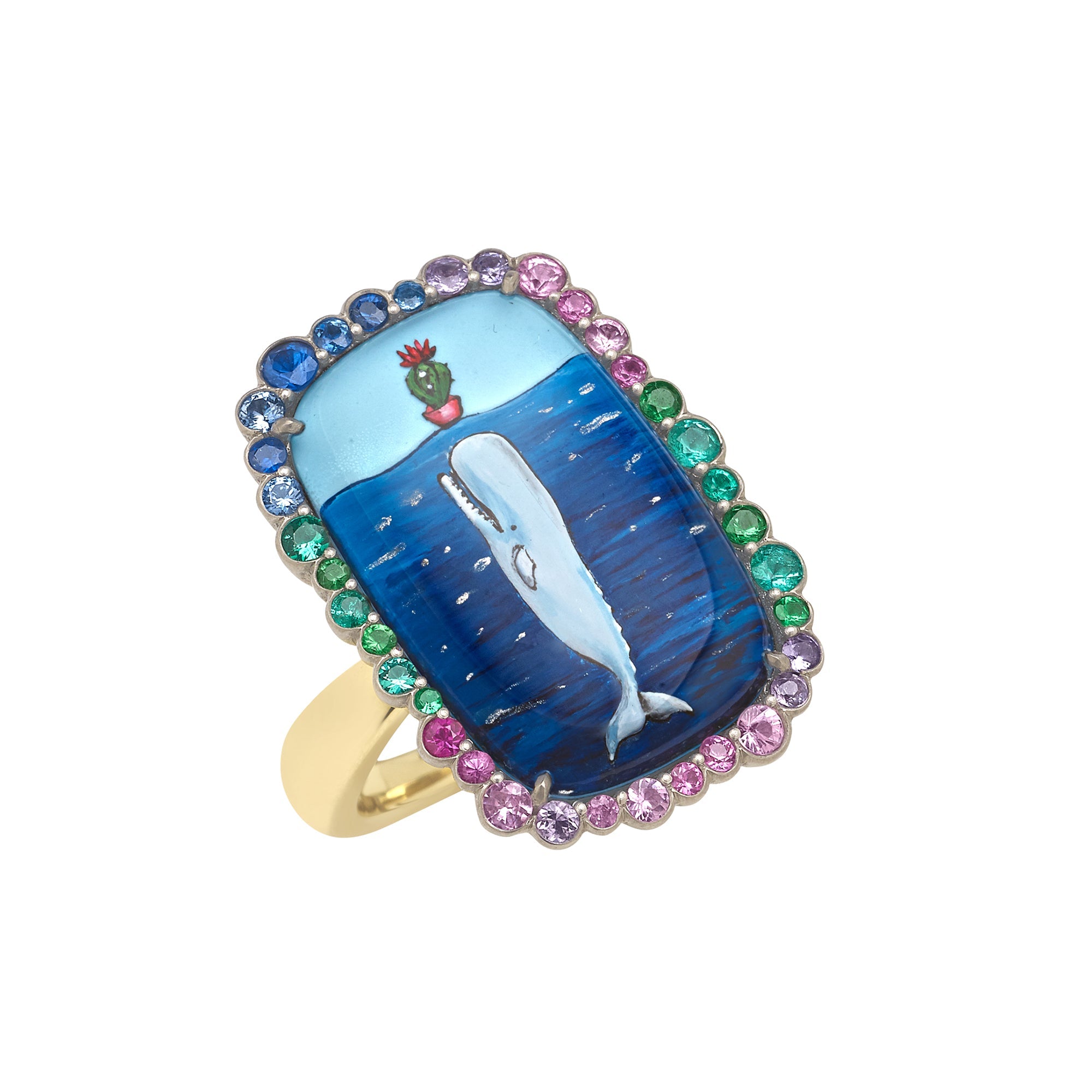 Whales At Wonderland Ring - MUSE Shop