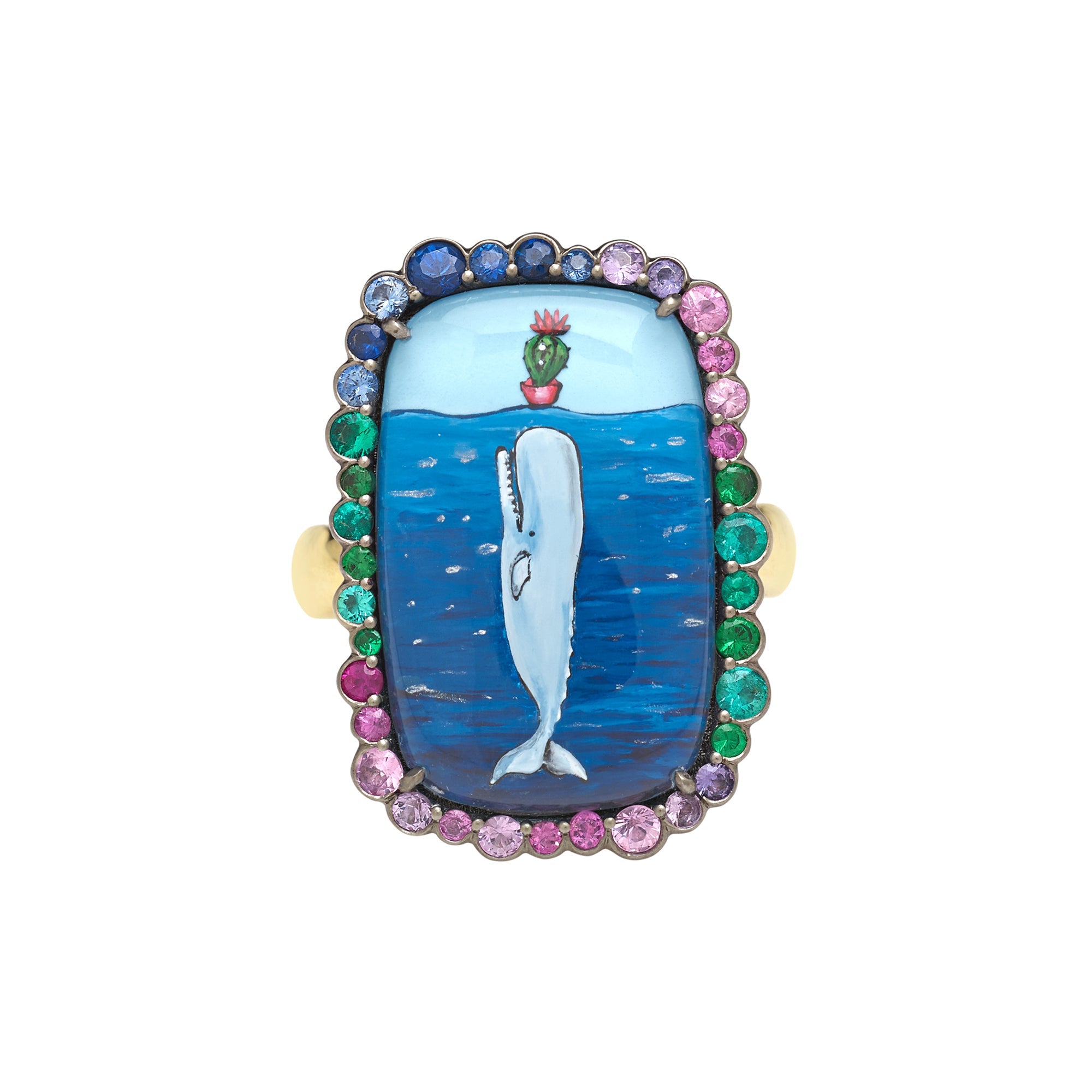 Whales At Wonderland Ring - MUSE Shop