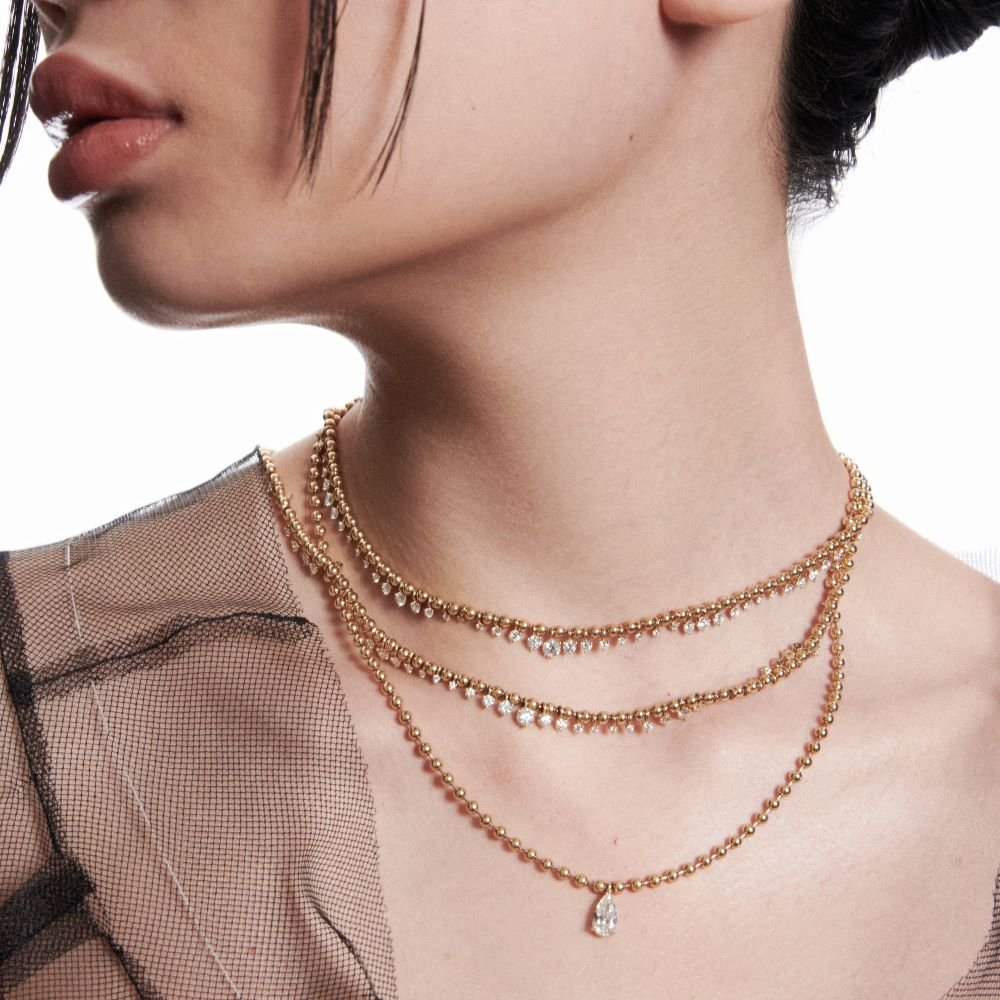 Yellow Gold Kin Necklace - MUSE Shop