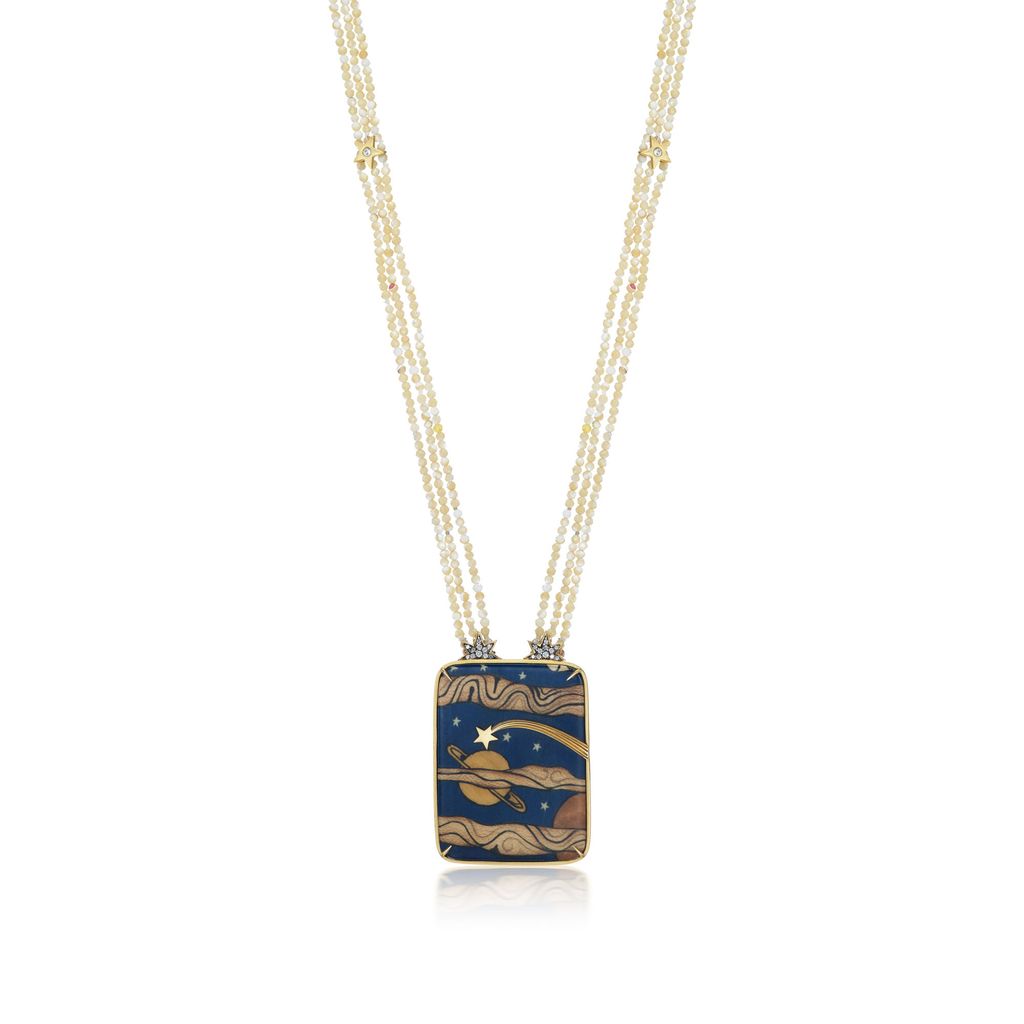 Via Lactea Marquetry Necklace